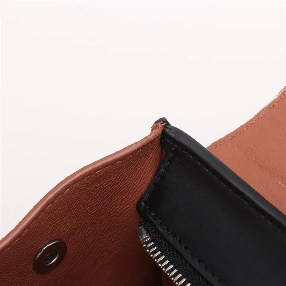 Trapeze Leather x Suede 2WAY Handbag Multicolor — view 15