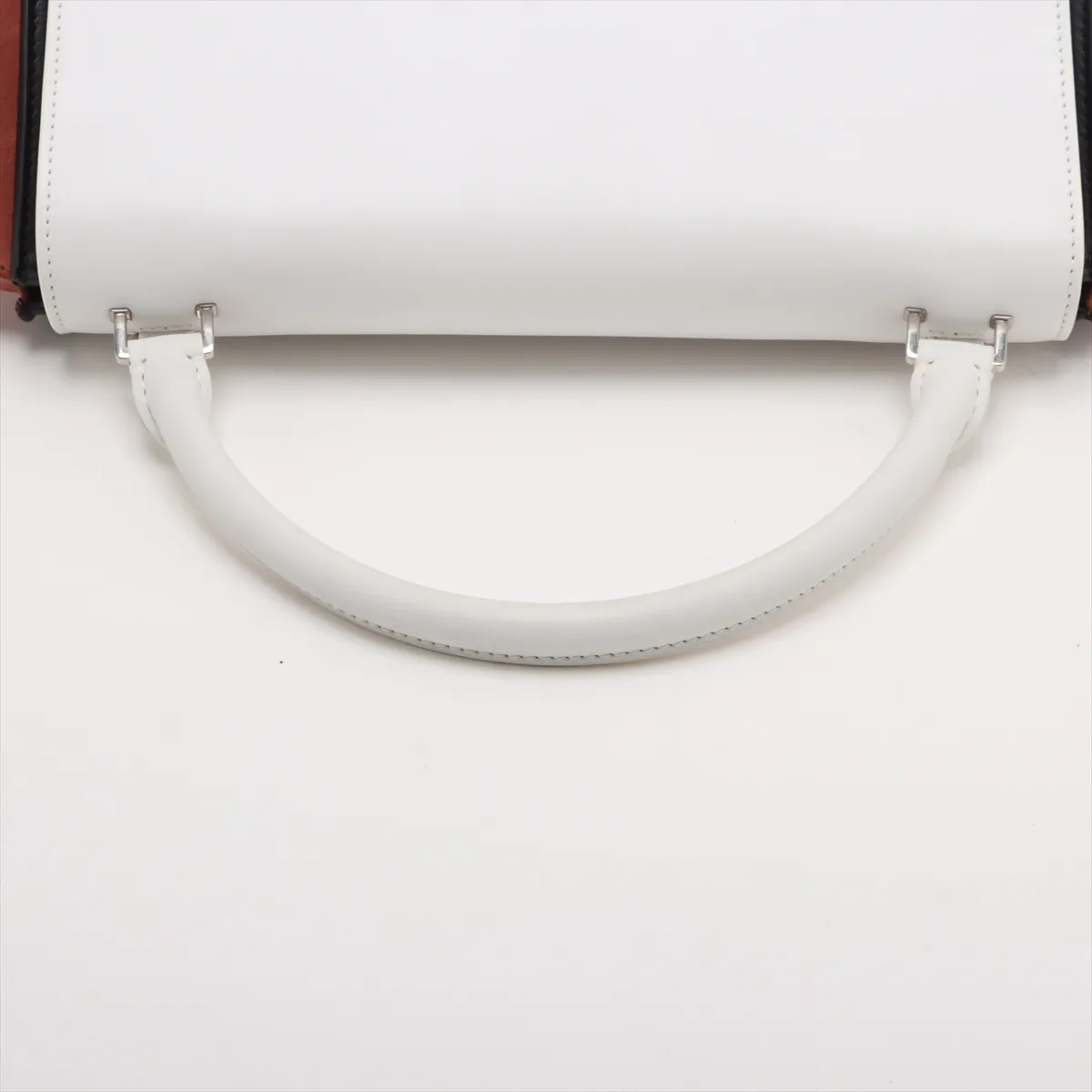 Trapeze Leather x Suede 2WAY Handbag Multicolor — view 5