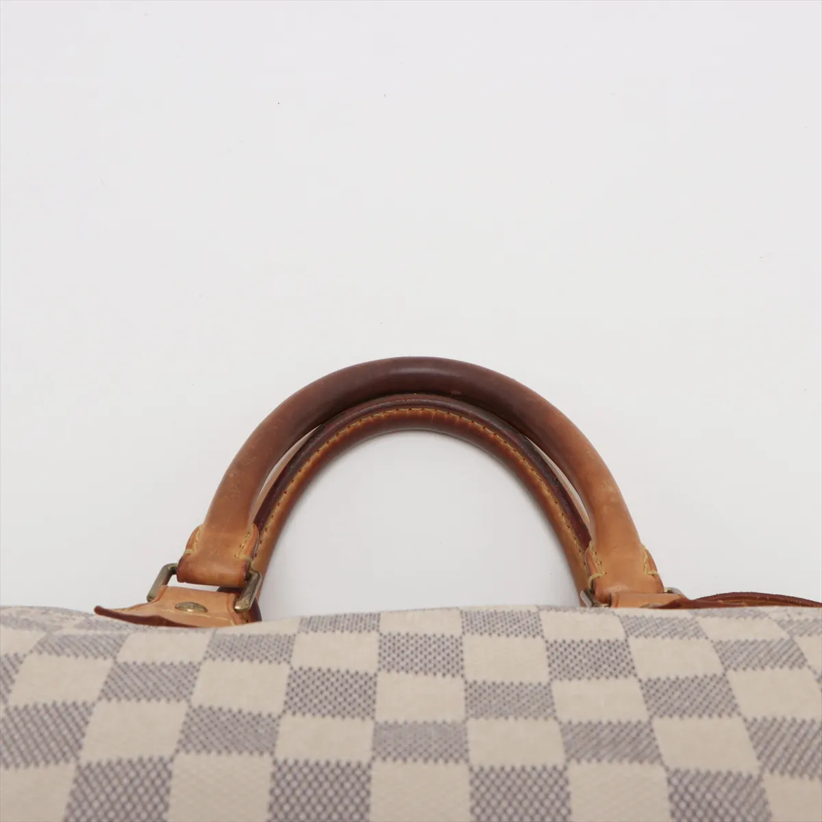 Damier Azure Speedy 30 N41533 DU3007 White — view 6