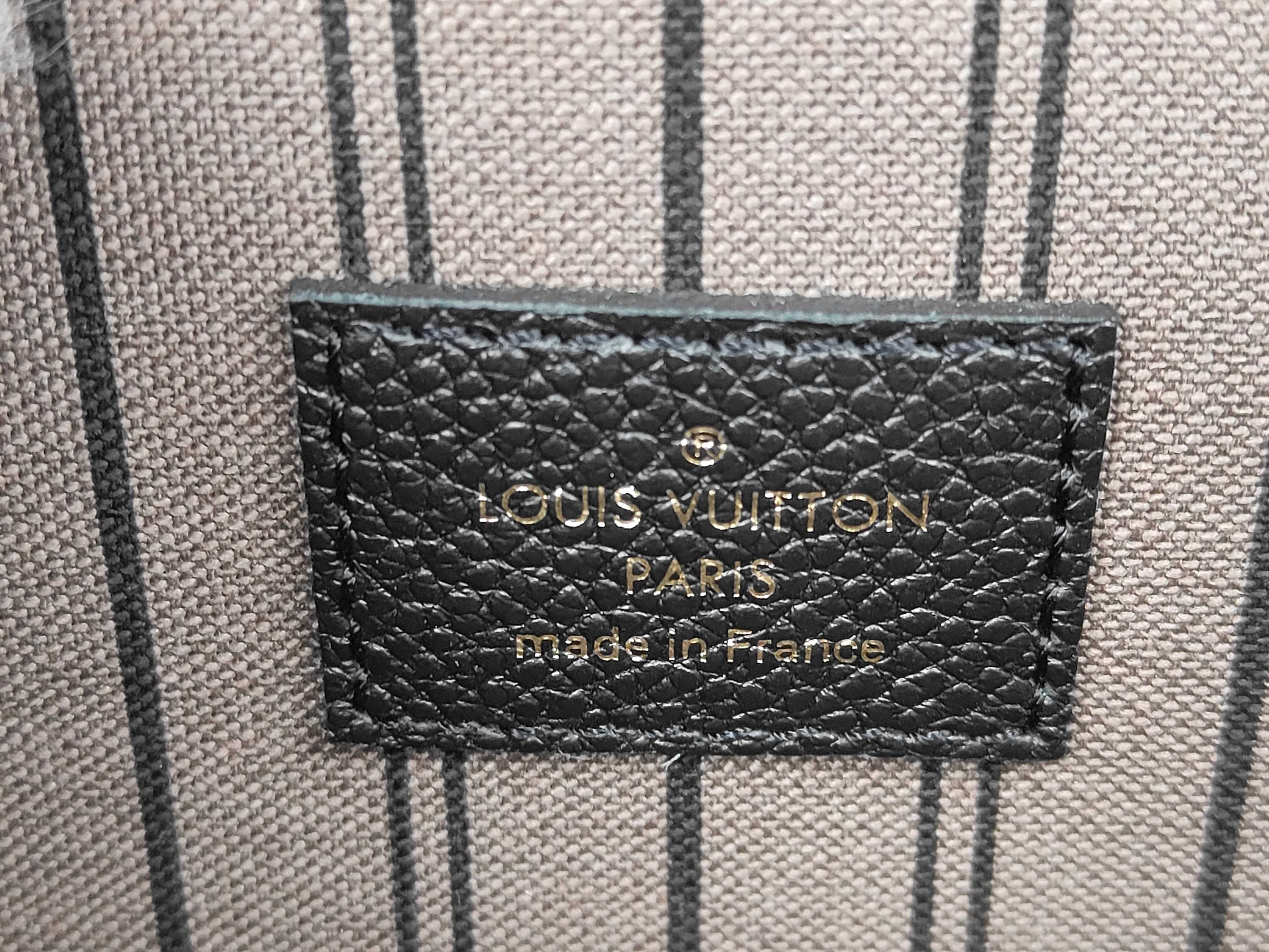 Pochette Métis MM 2-Way Shoulder Bag M41487 Empreinte Black Gold Hardware Shoulder Strap Shoulder Bag — view 10