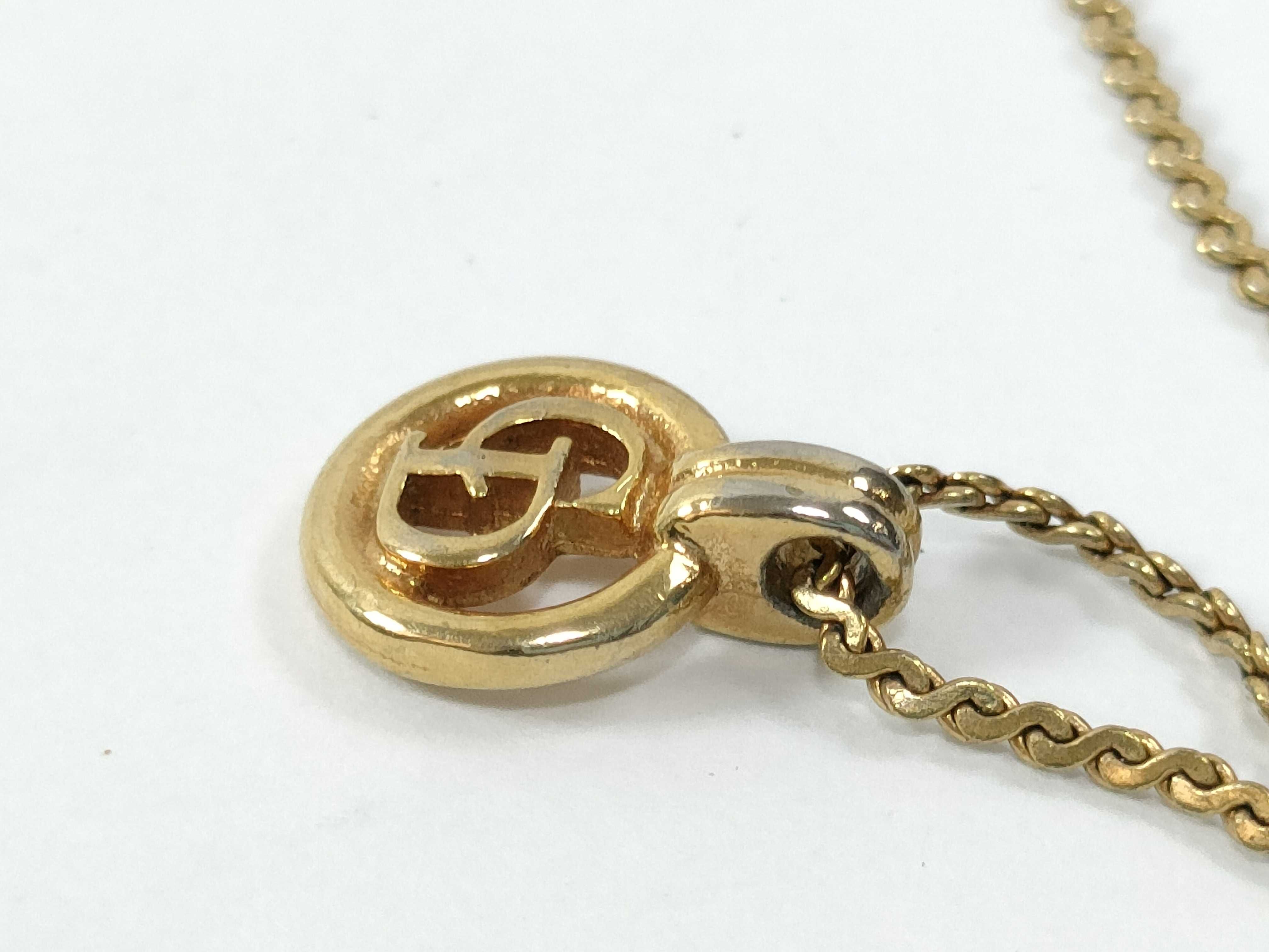 CD Logo Necklace — view 2
