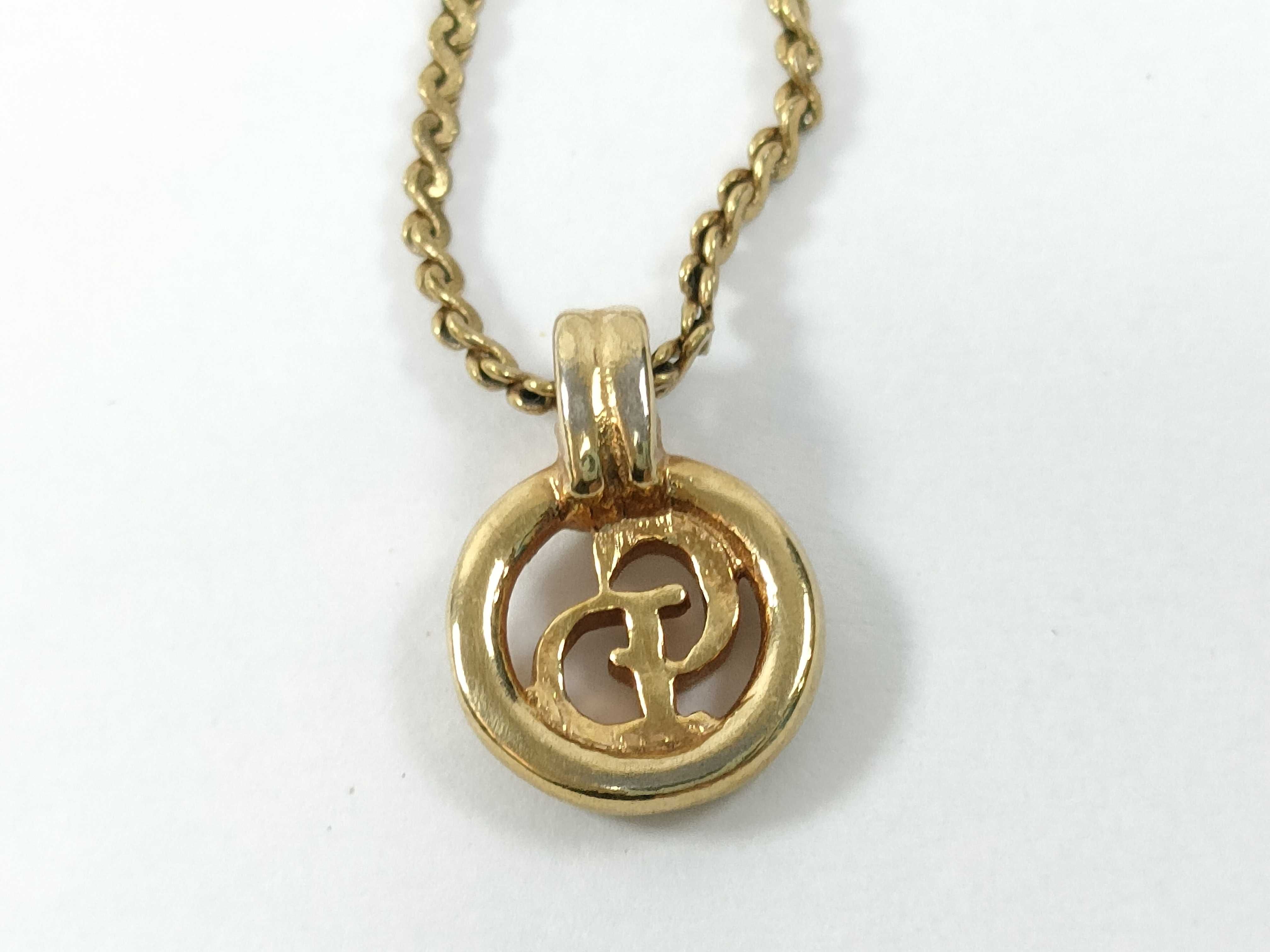 CD Logo Necklace — view 3