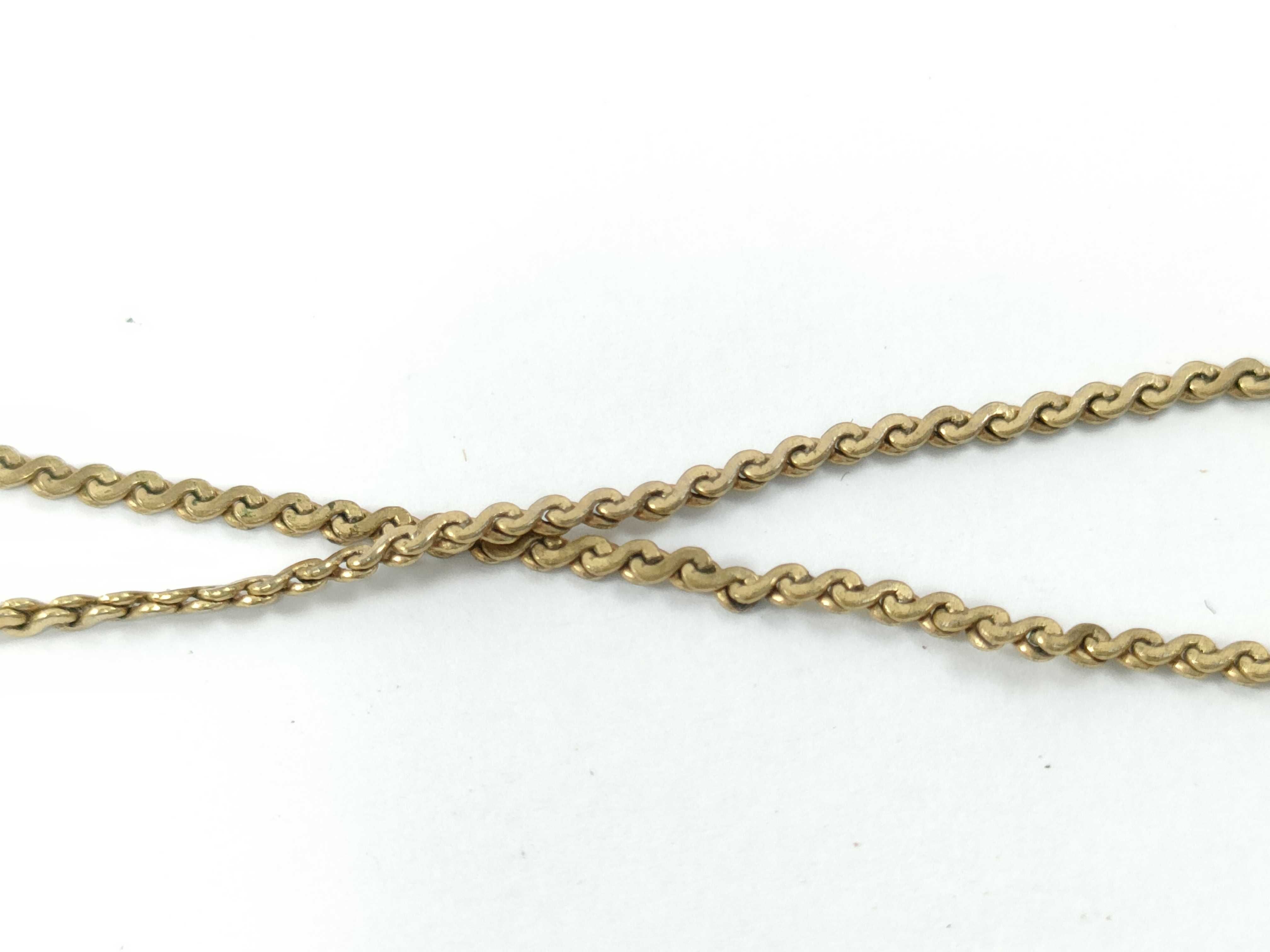 CD Logo Necklace — view 4