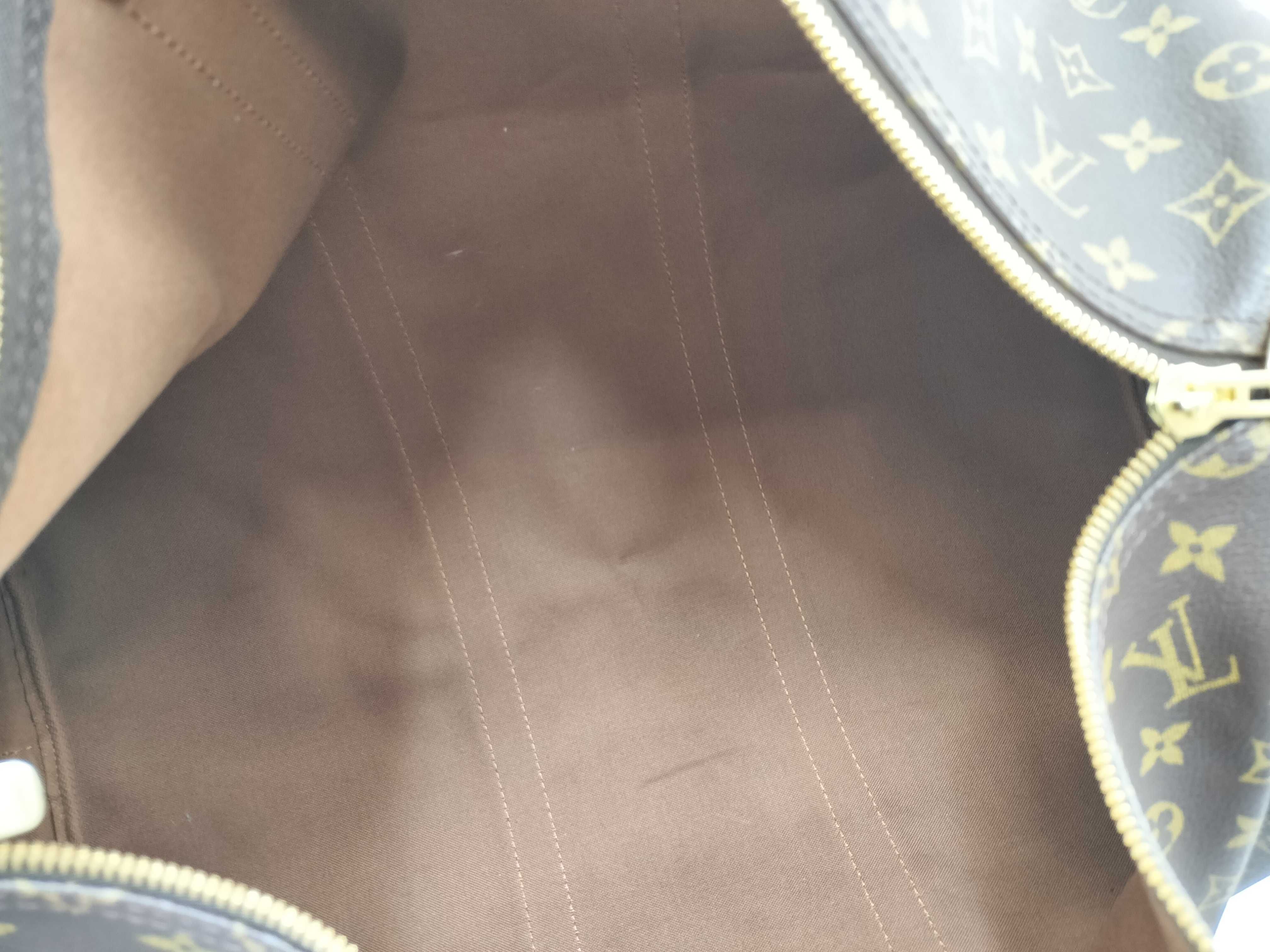 Monogram Vuitton Keepall Bandoulière Boston Bag — view 13