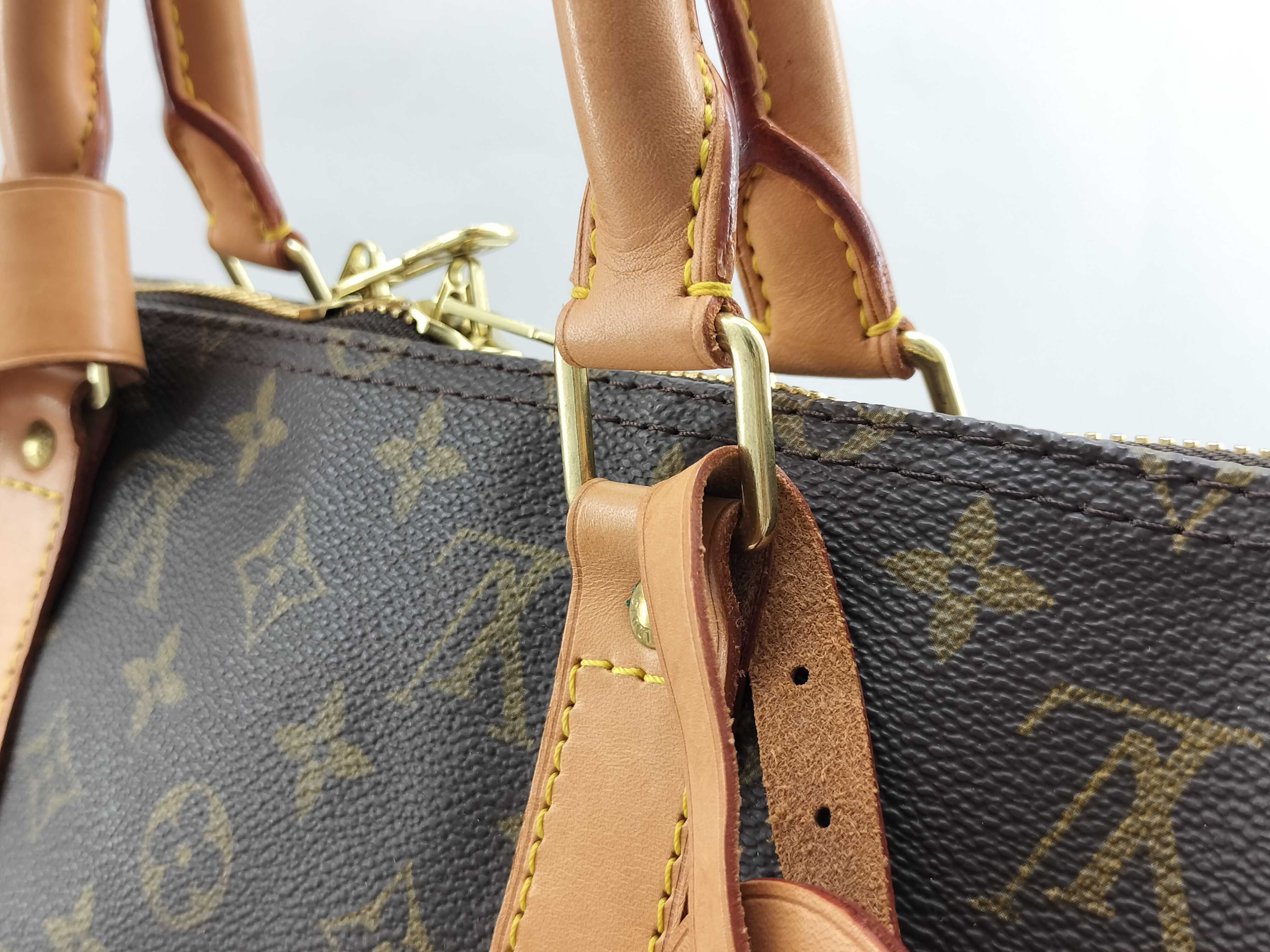 Monogram Vuitton Keepall Bandoulière Boston Bag — view 3