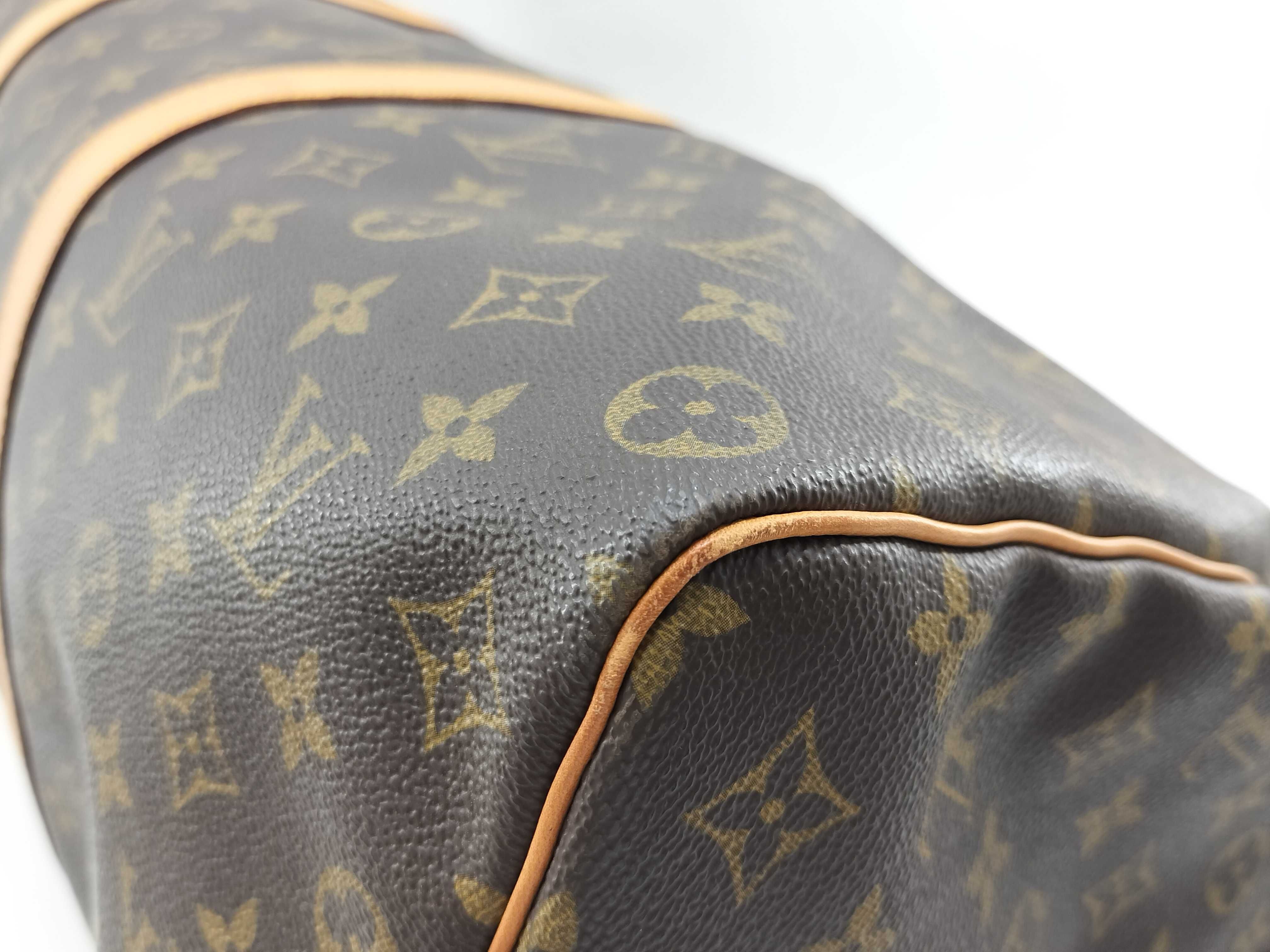Monogram Vuitton Keepall Bandoulière Boston Bag — view 6