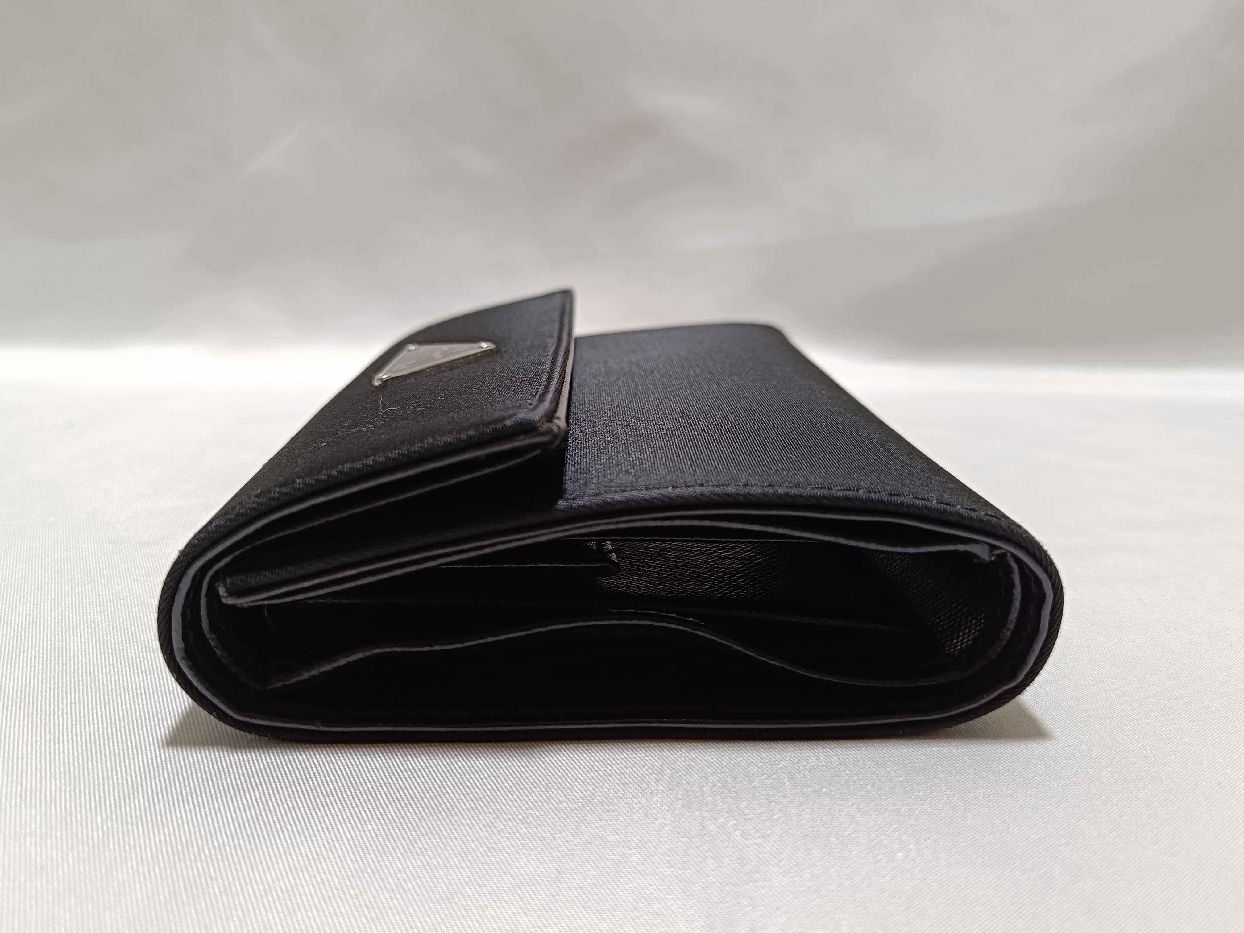 Nylon Triangle Logo Tri-fold Wallet — view 3