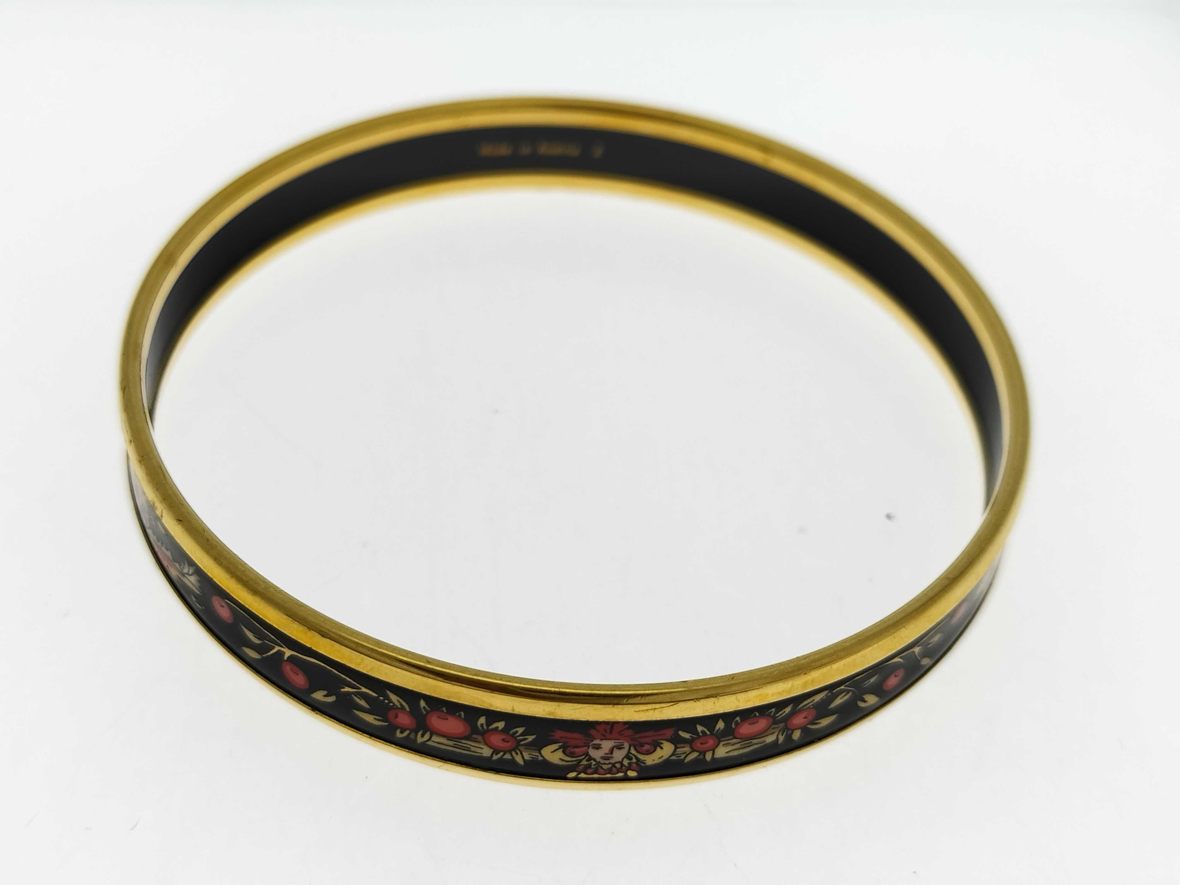 Enamel Bangle Bracelet — view 3