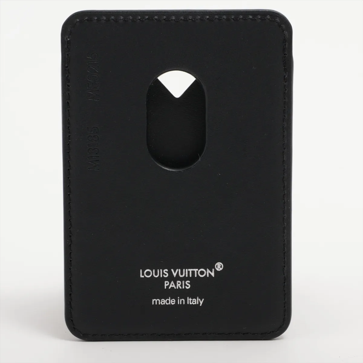Monogram Macassar Porto Cult Magnet M13185 ME0215 Monogram Noir Card Case — view 2