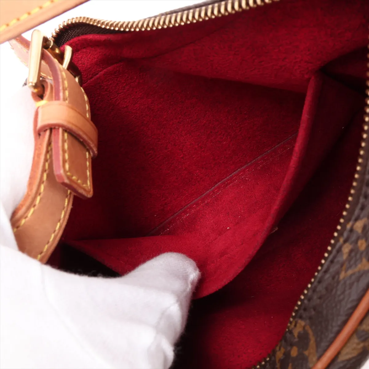 Monogram Pochette Croissant M51510 SP1022 Brown — view 8