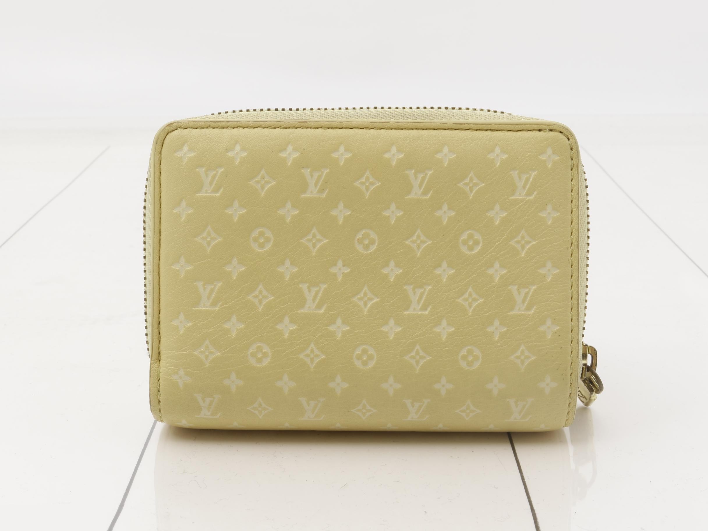 Portefeuille Loup Nanogram Jaune Yellow — view 2