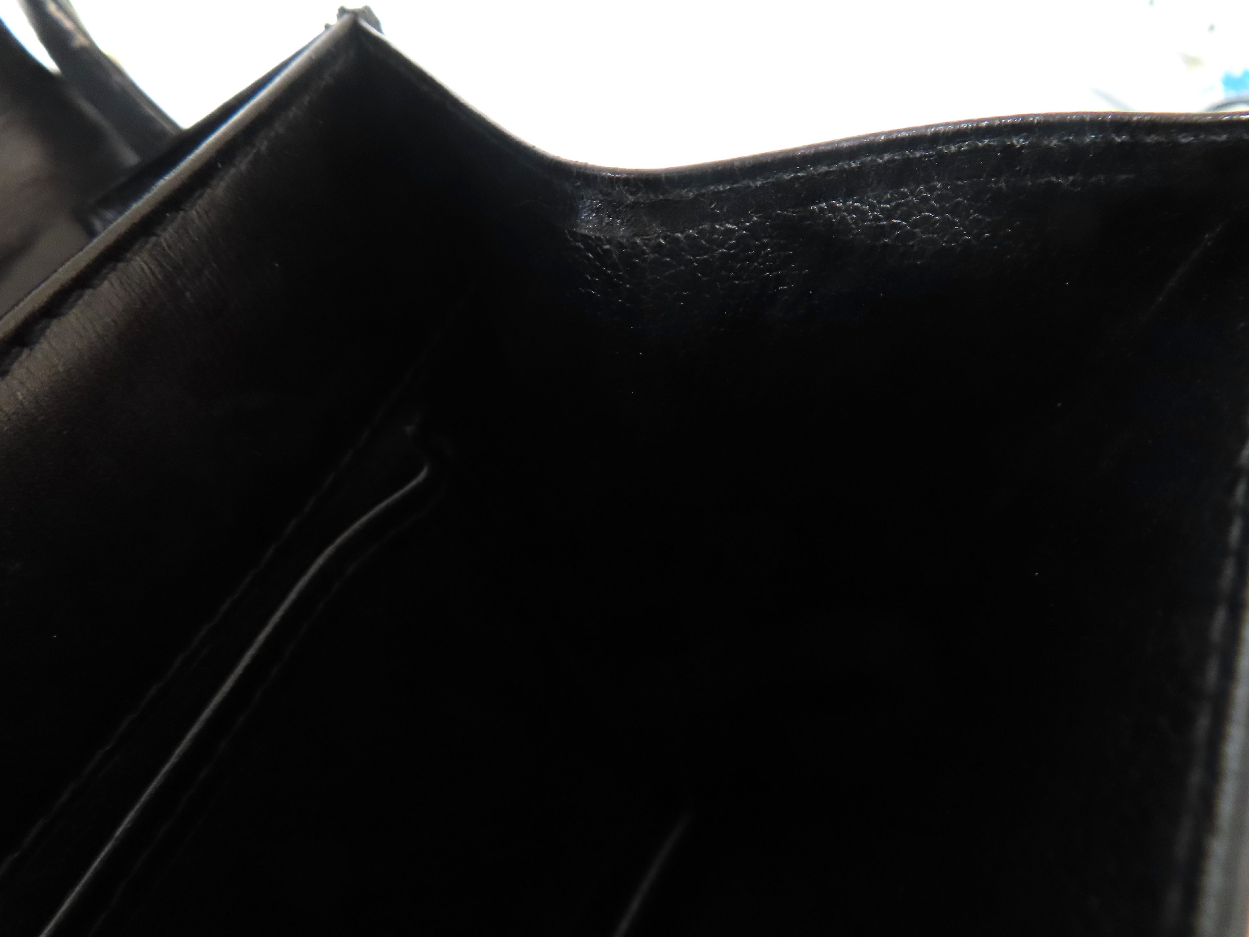 Carriage Hardware Leather Handbag — view 12