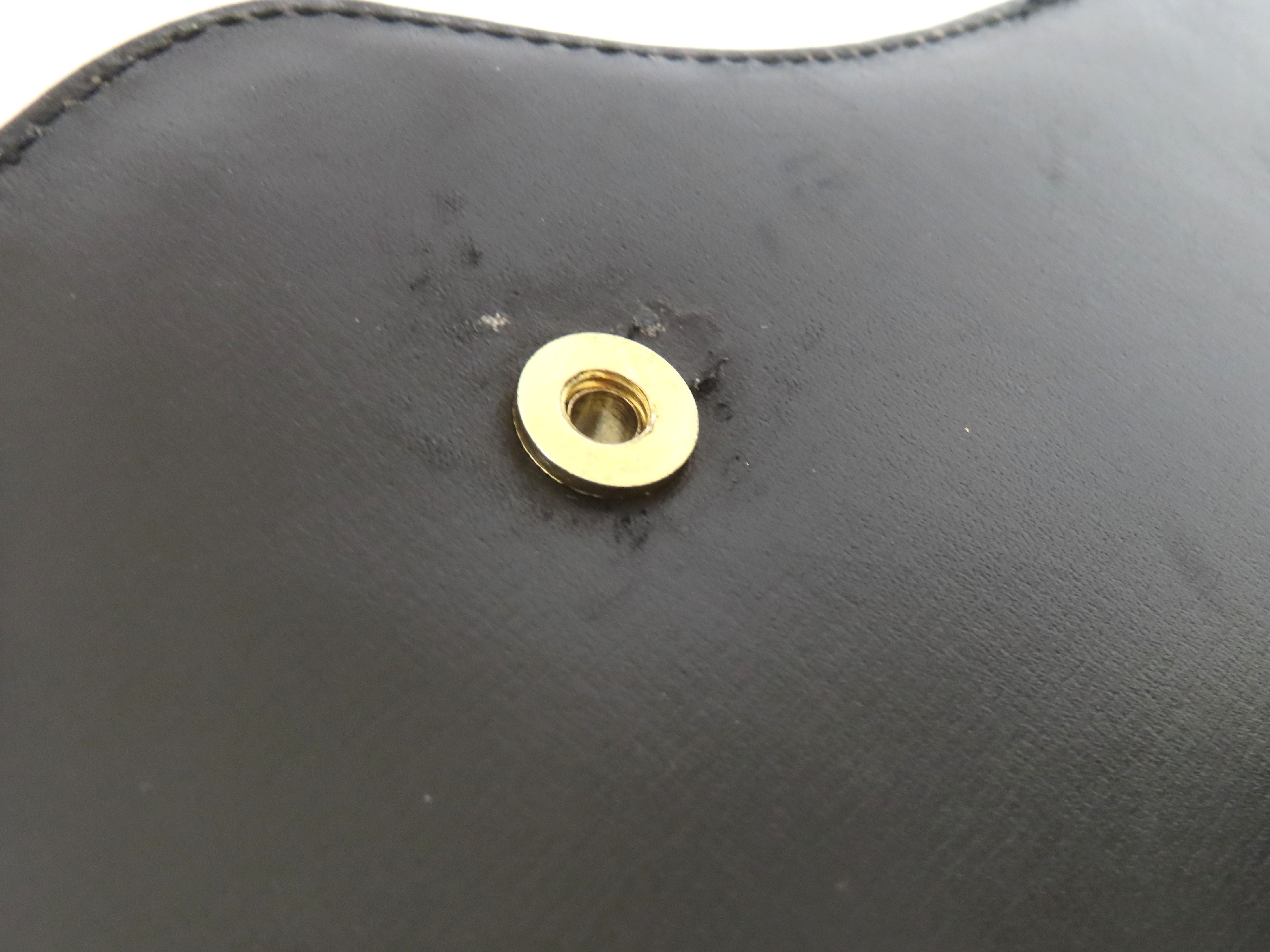 Carriage Hardware Leather Handbag — view 15
