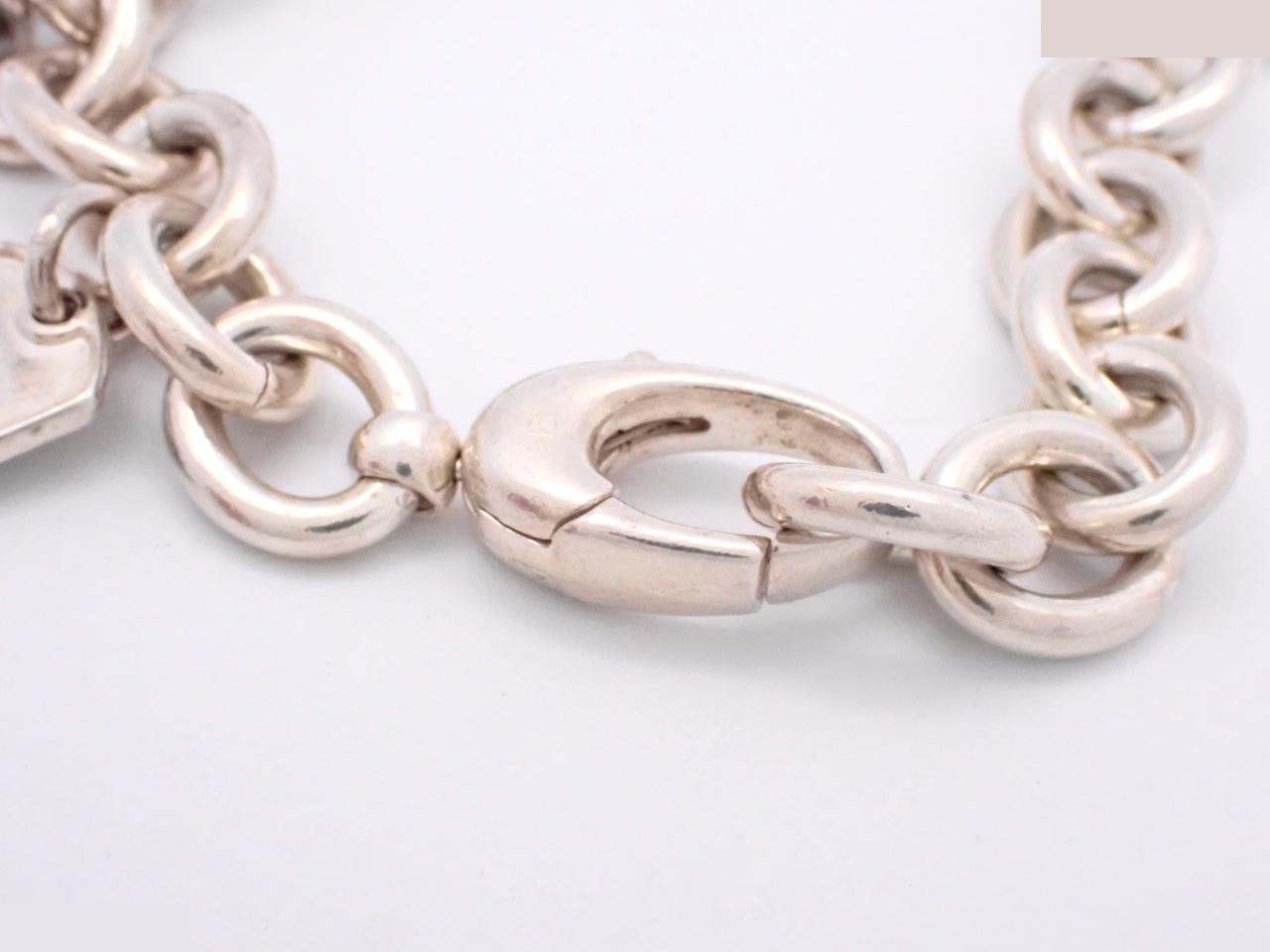 Dog tag bracelet, wrist circumference approx. 21cm, 925/63.6g — view 3