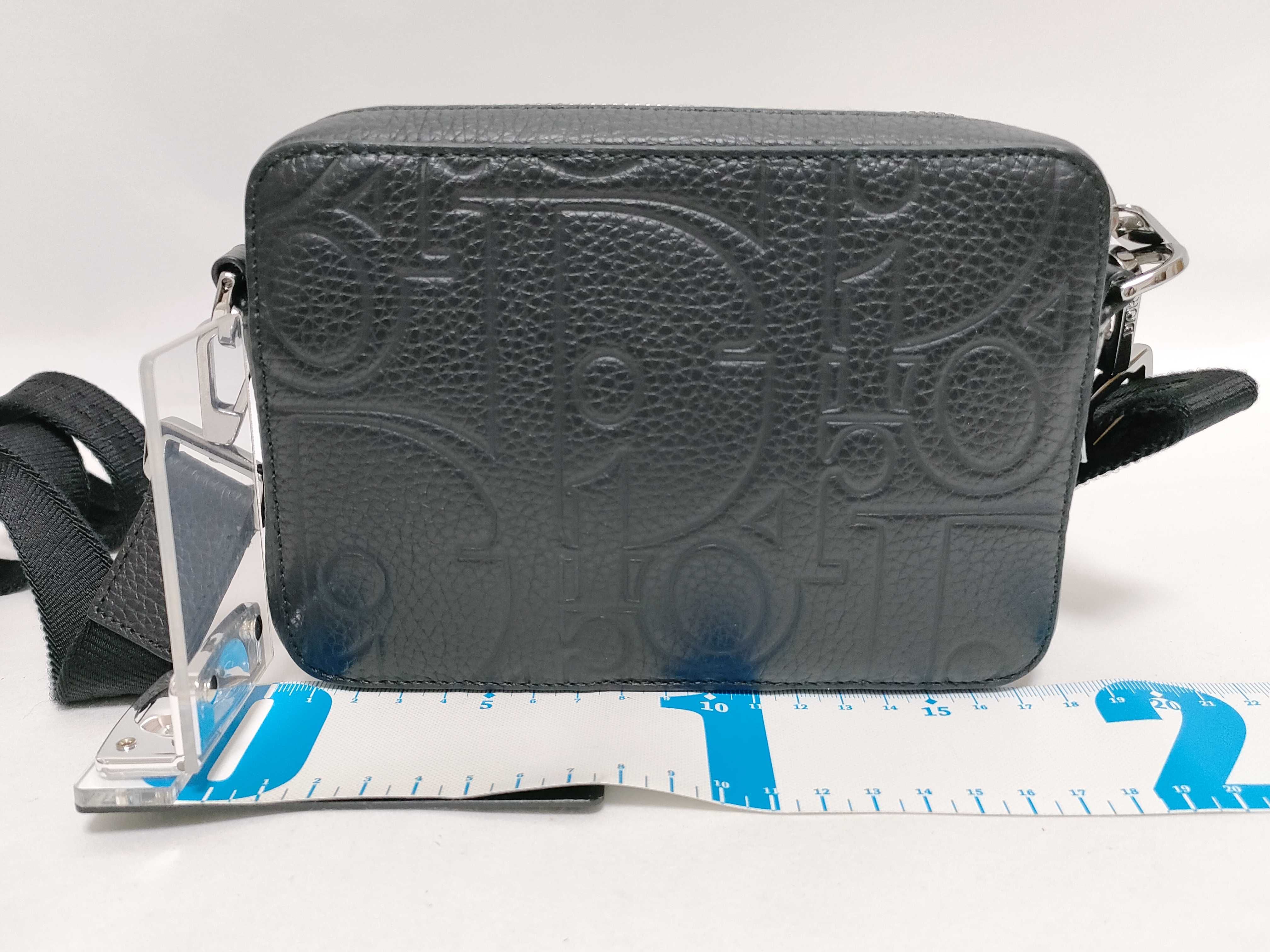 Gravity Leather Zip Pouch Shoulder Bag (Includes Box, Dust Bag, and Shoulder Strap) — view 2