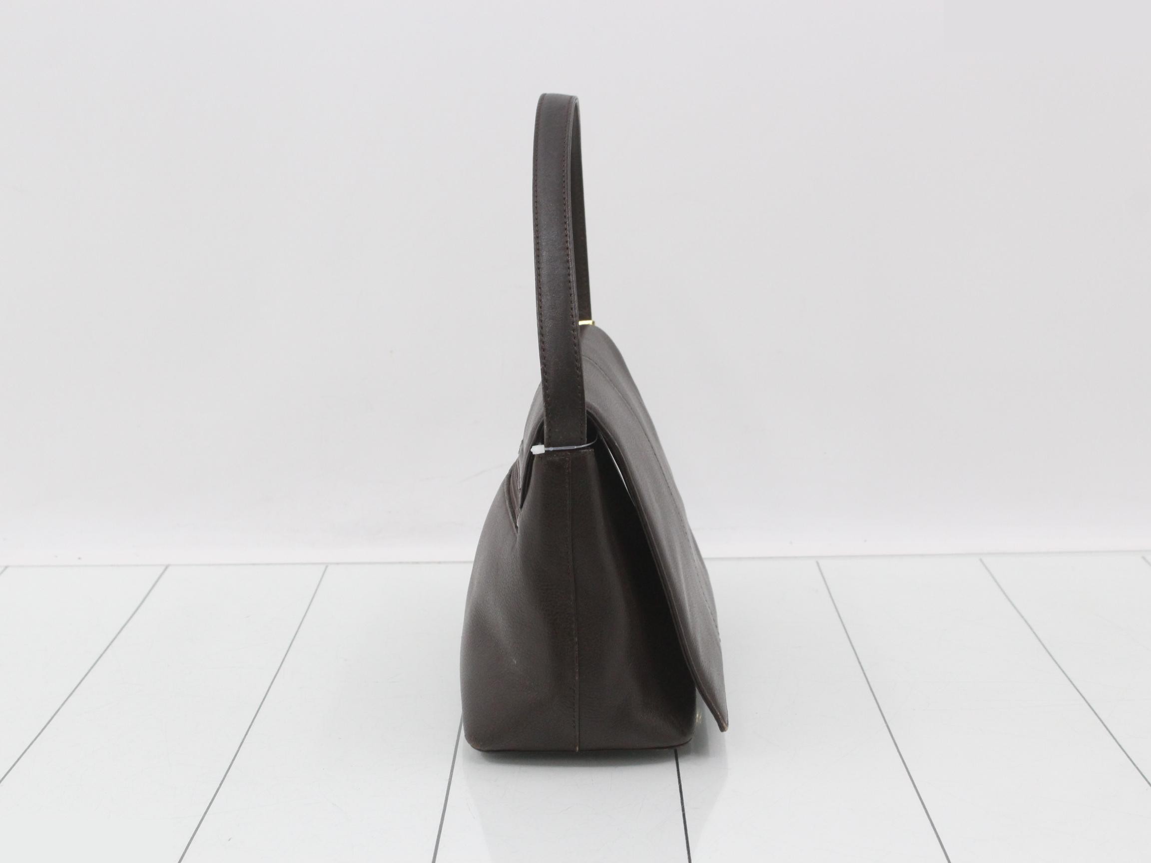 Other lines: Bags/Shoulder bags, Leather, Dark Brown — view 4