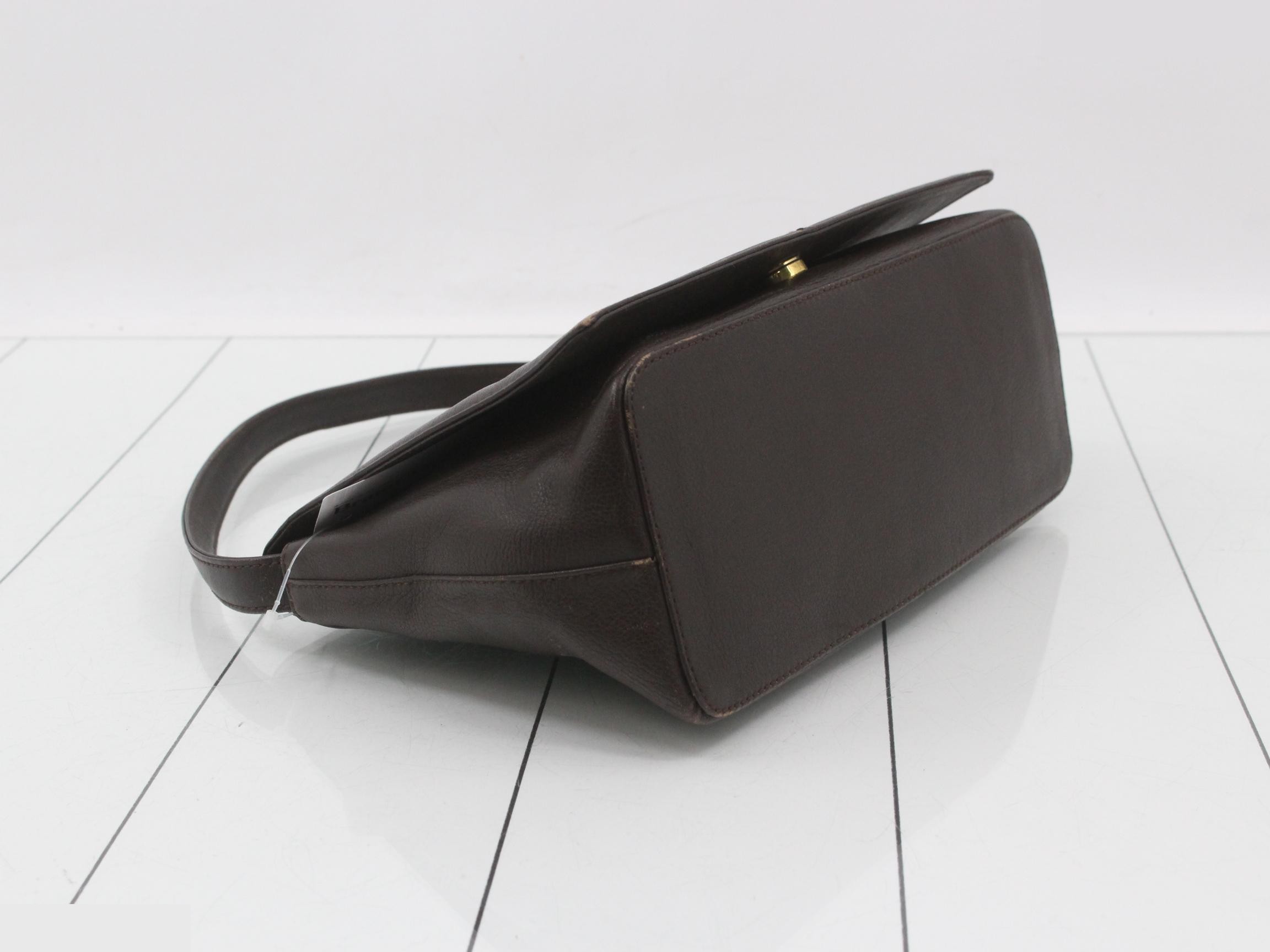 Other lines: Bags/Shoulder bags, Leather, Dark Brown — view 5