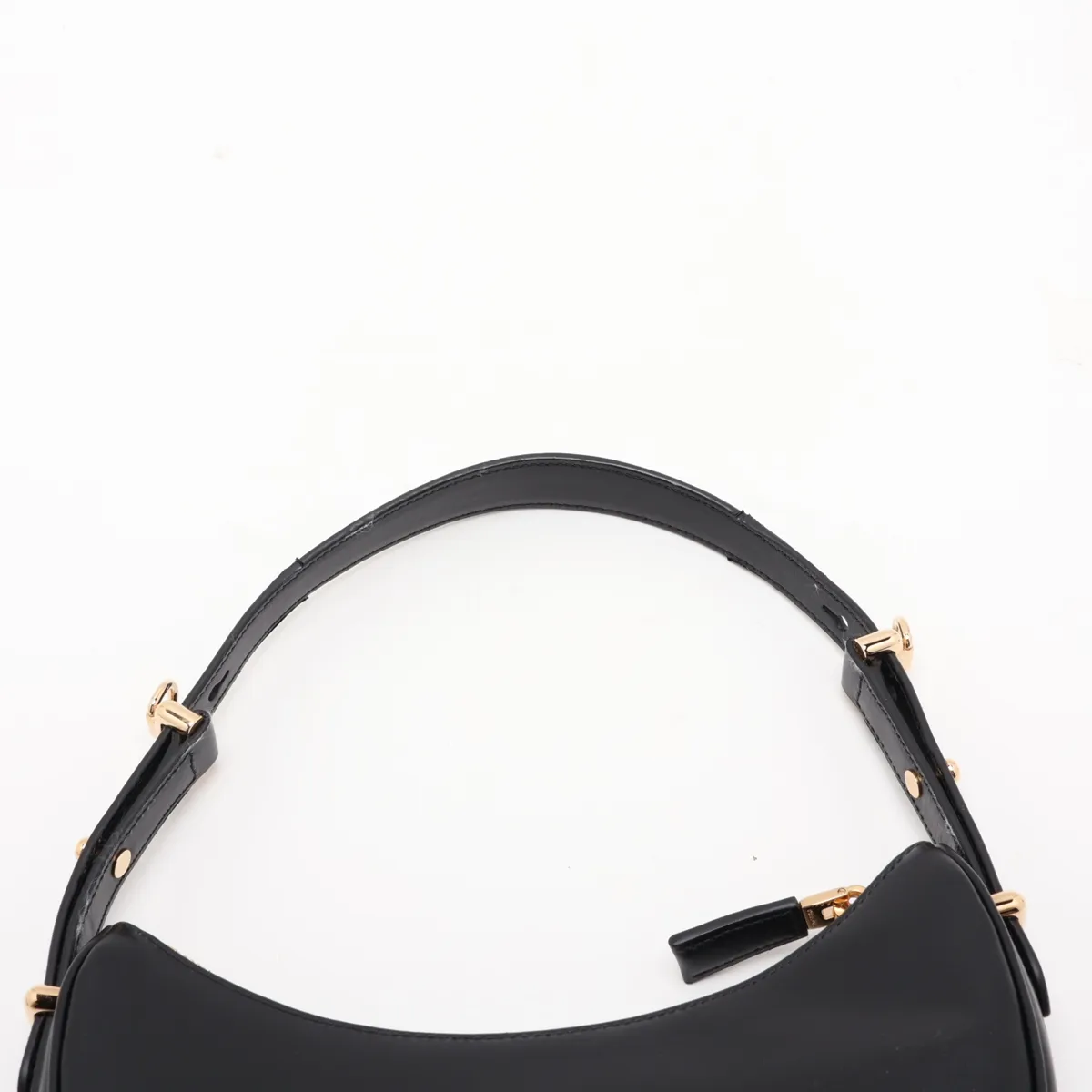 Arche Leather 2-Way Handbag, Black — view 6