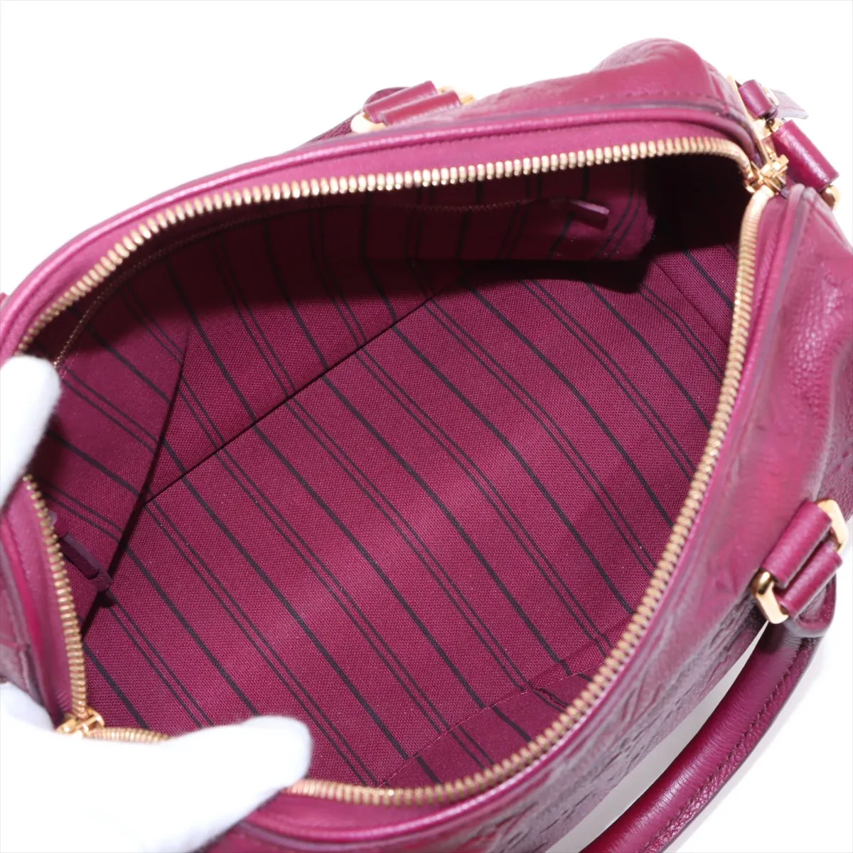 Monogram Empreinte Speedy Bandouliere 25 M40764 SP0183 Purple — view 7