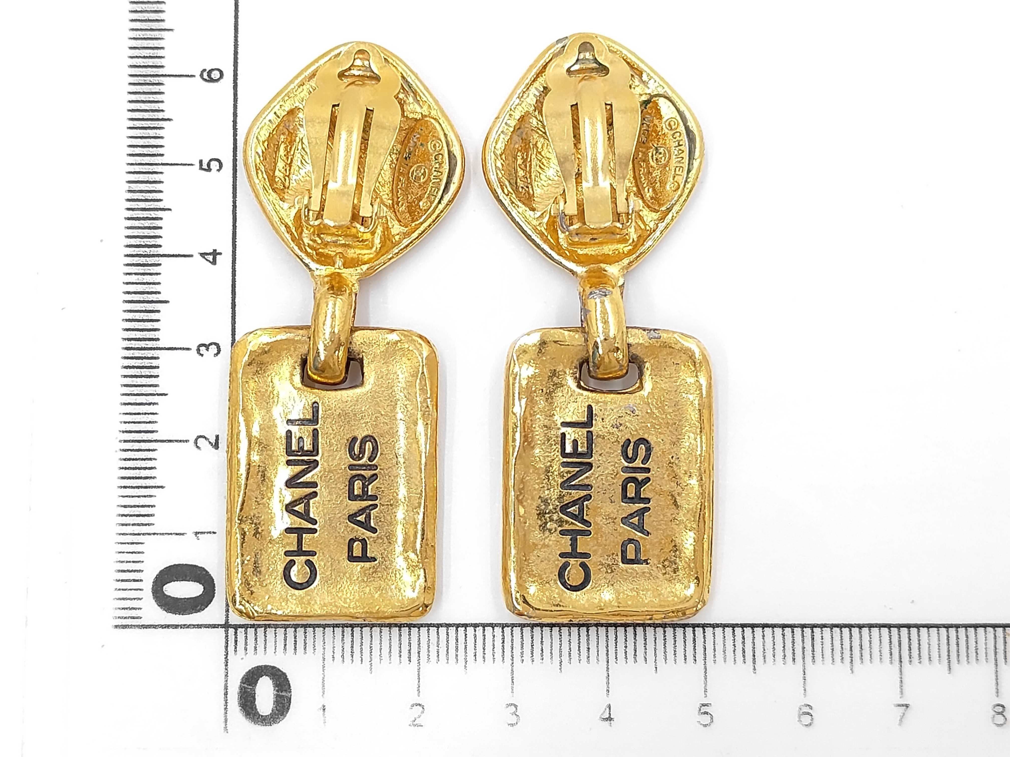 Cambon Plate Earrings — view 3