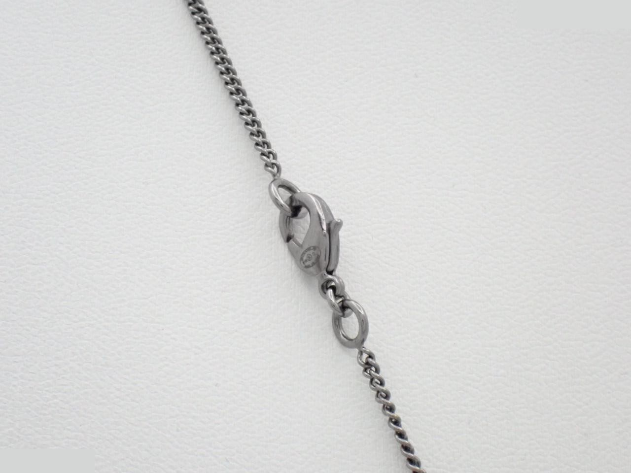 Coco Mark Rhinestone Necklace, Chain approx. 60cm — view 2