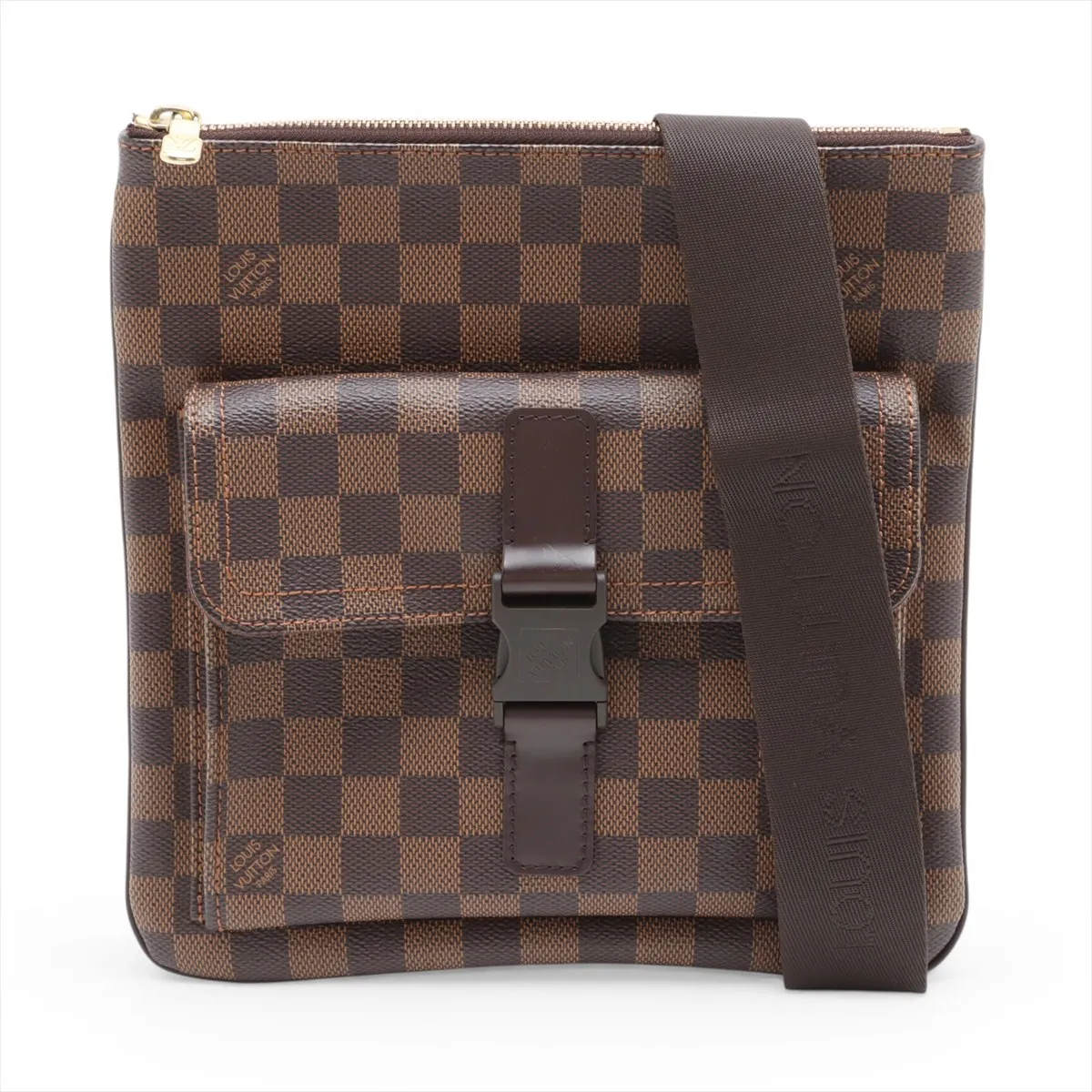Damier Pochette Melville N51127 FL0066 Brown