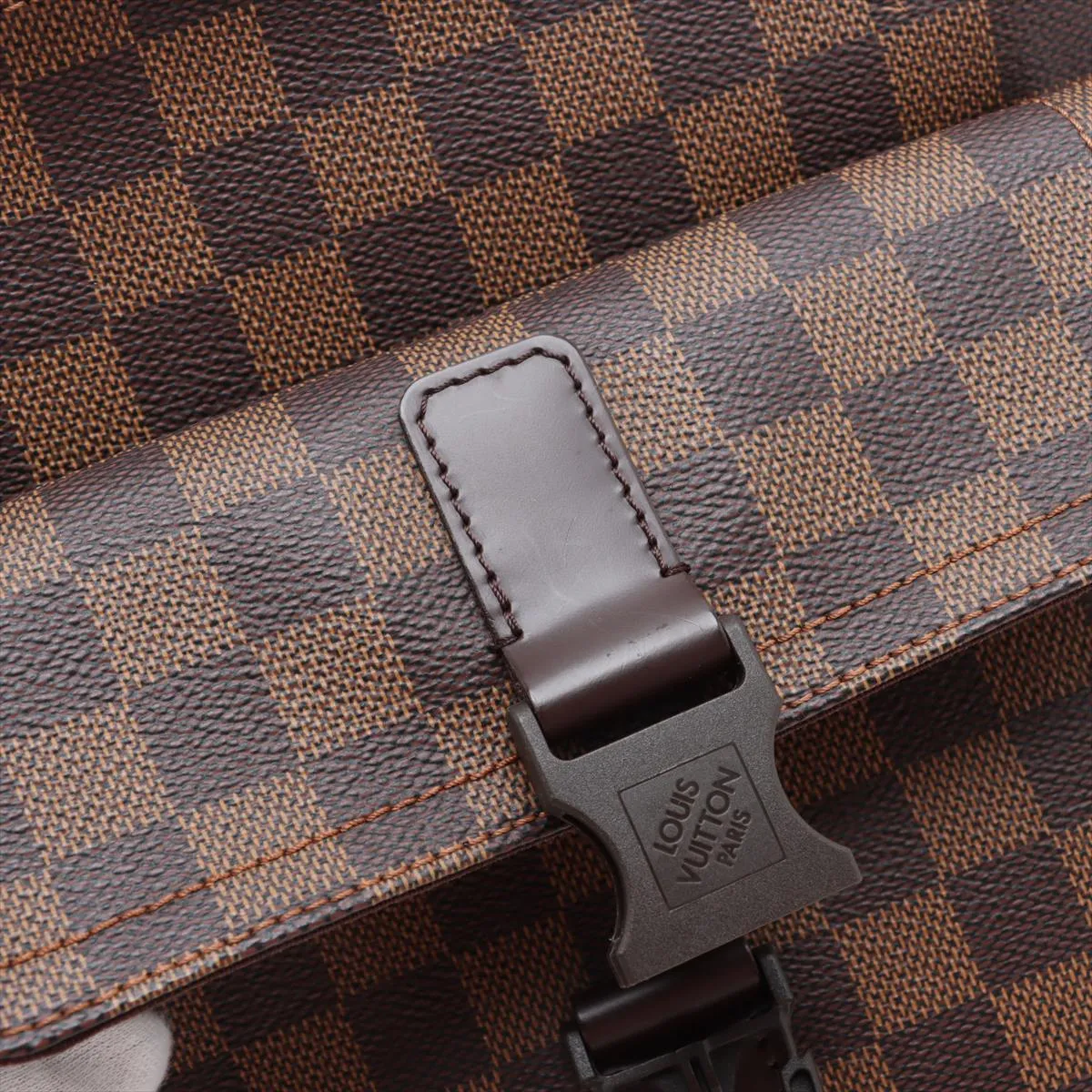 Damier Pochette Melville N51127 FL0066 Brown — view 9