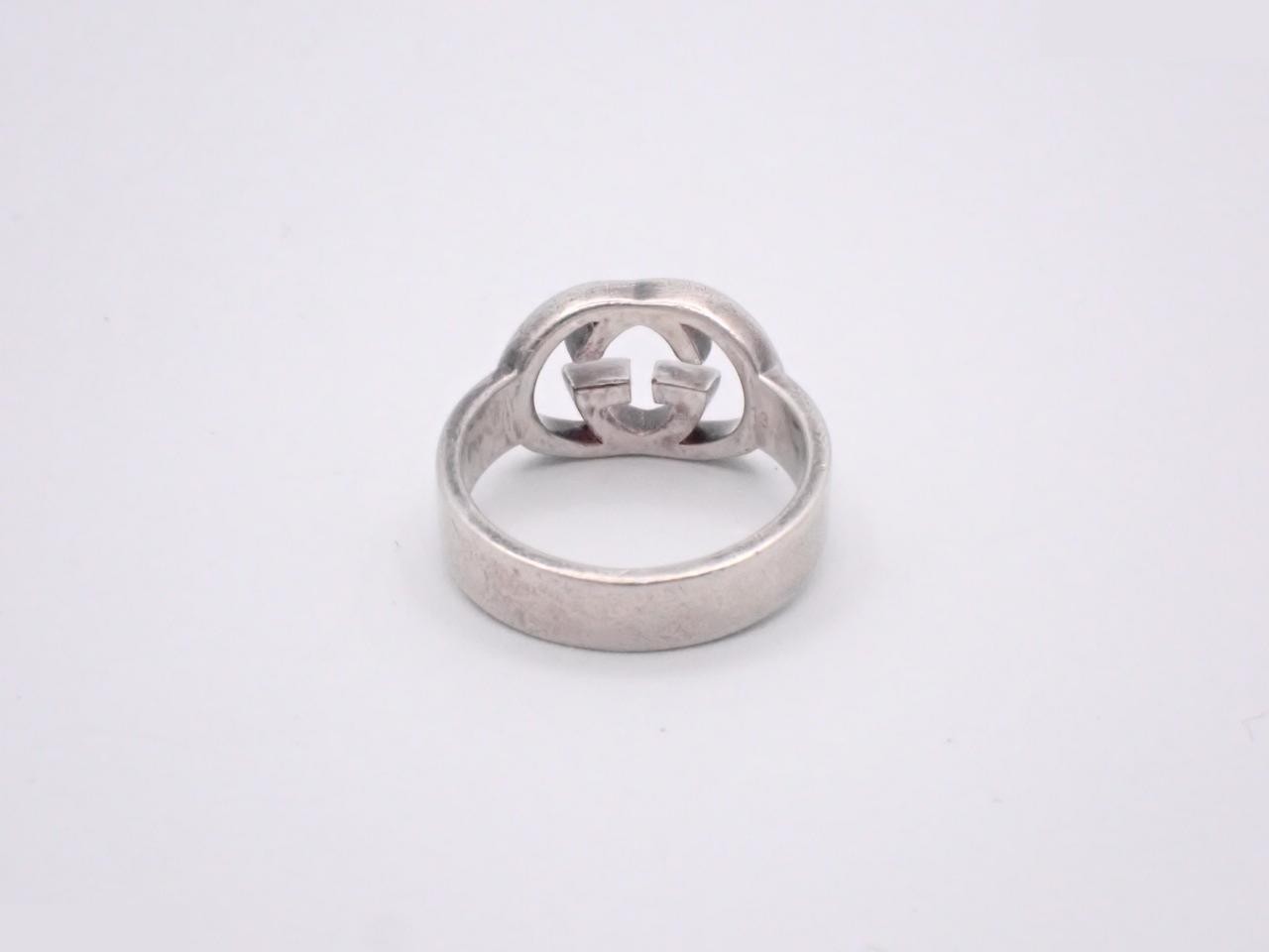 Interlocking Ring, Sterling Silver 925, 4.8g — view 2
