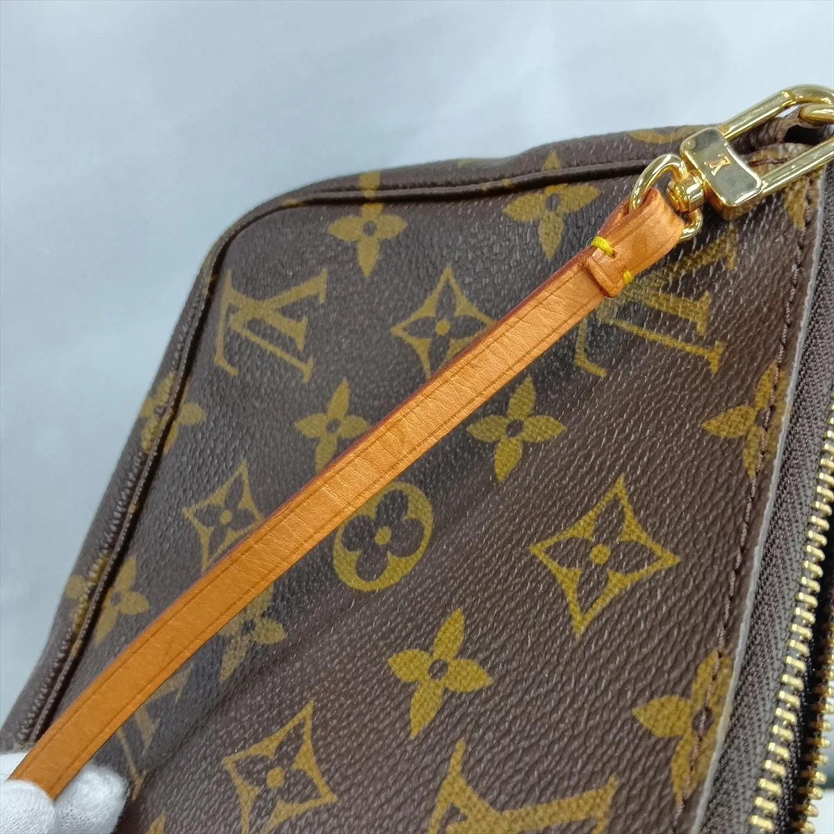 Monogram Pochette Accessoires M51980 VI0060 Brown — view 11