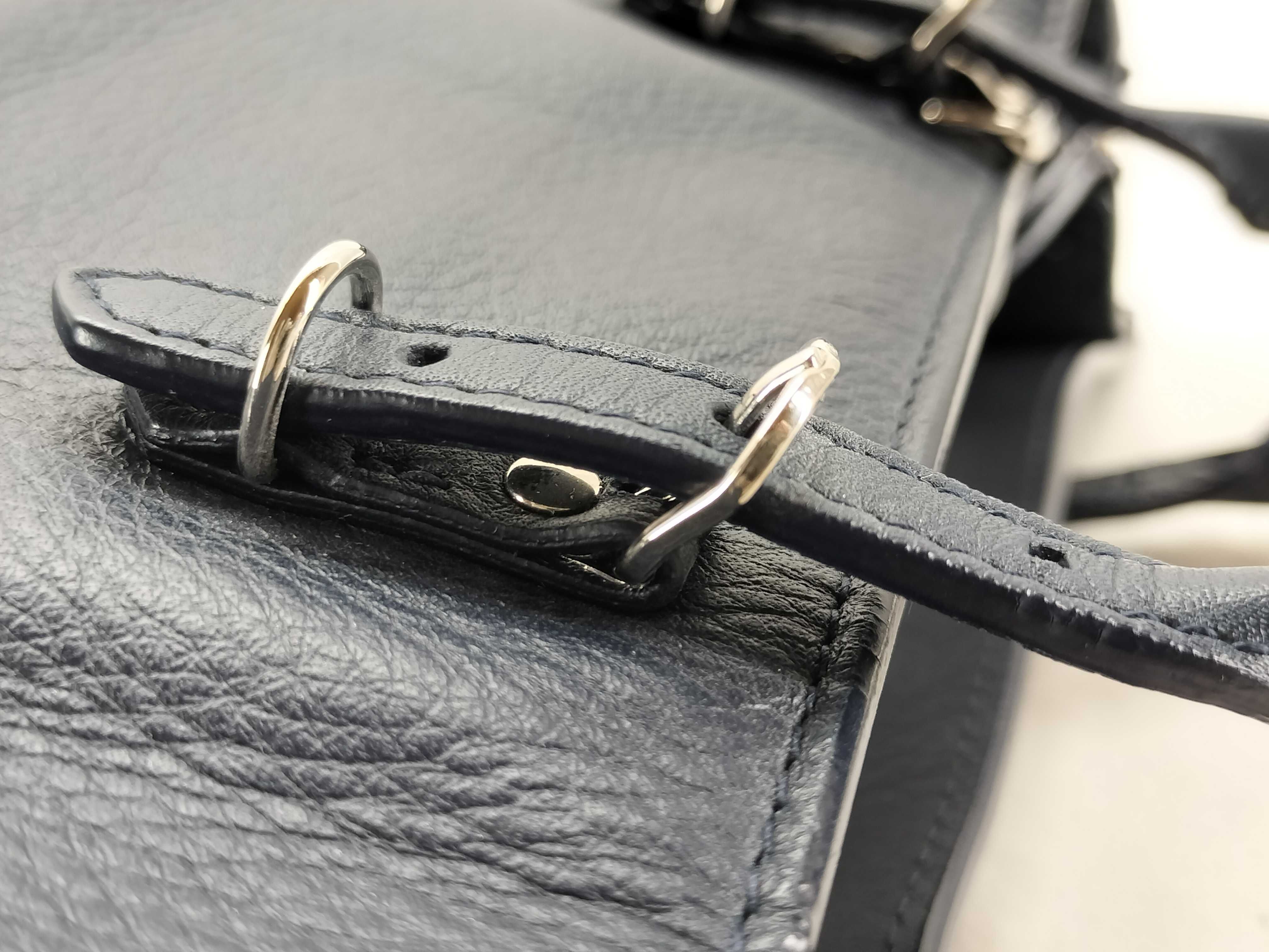 Paper Mini Leather 2-Way Handbag, Black, 370926 (Handbag) — view 6