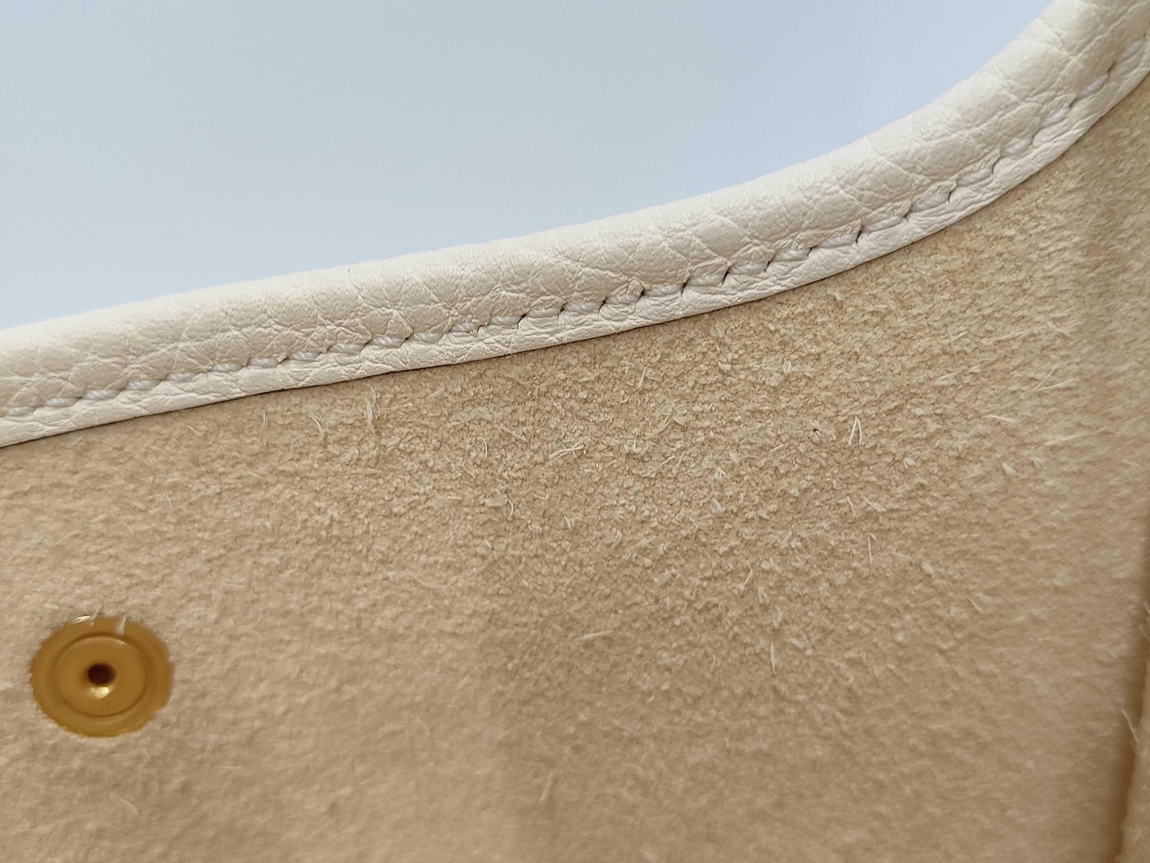 Evelyne TPM Leather Shoulder Bag (Z stamp, Ivory, missing shoulder strap) — view 9