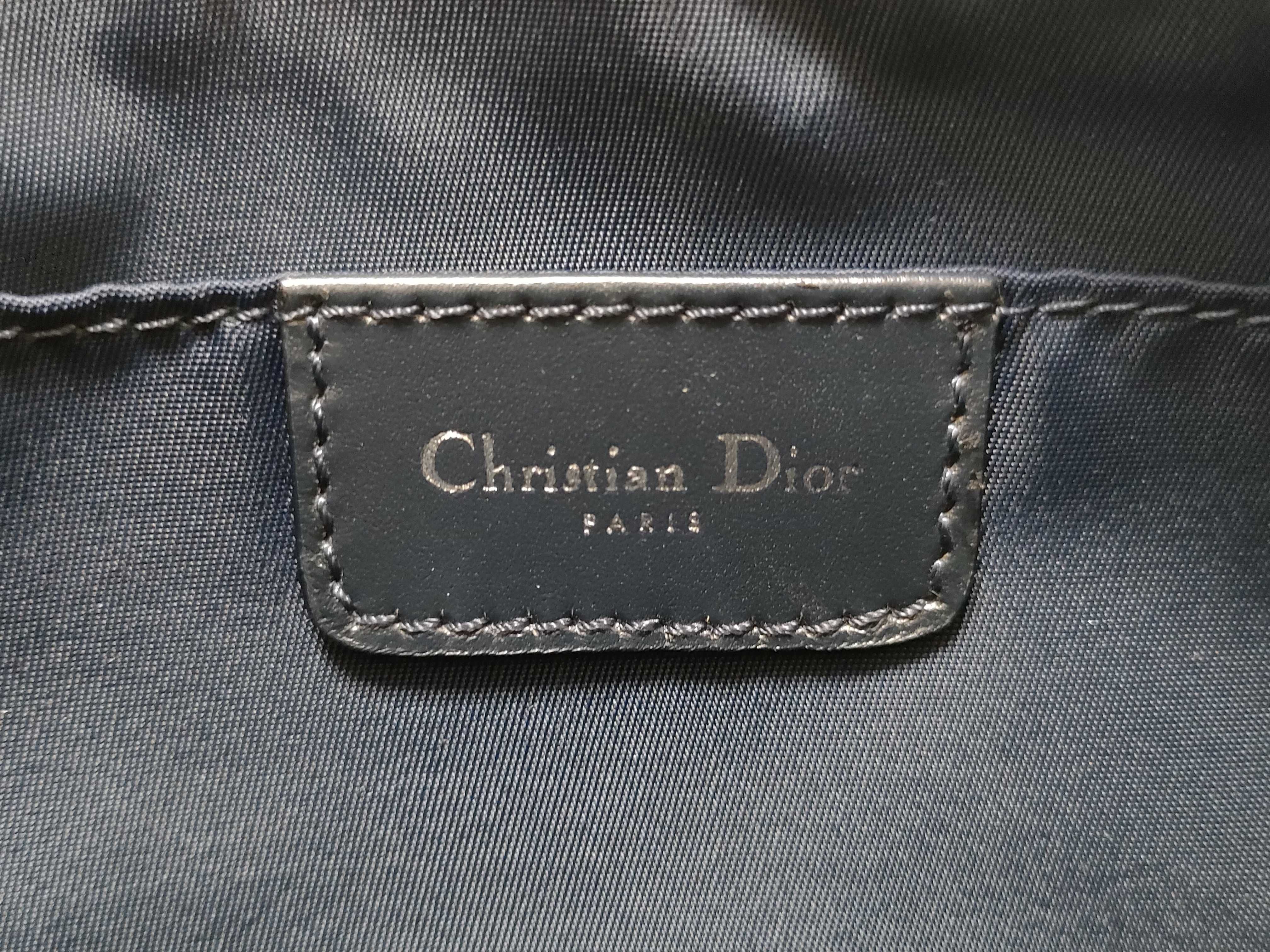 Trotter Dior Shoulder Bag Trotter Canvas Navy Blue Shoulder Bag — view 12