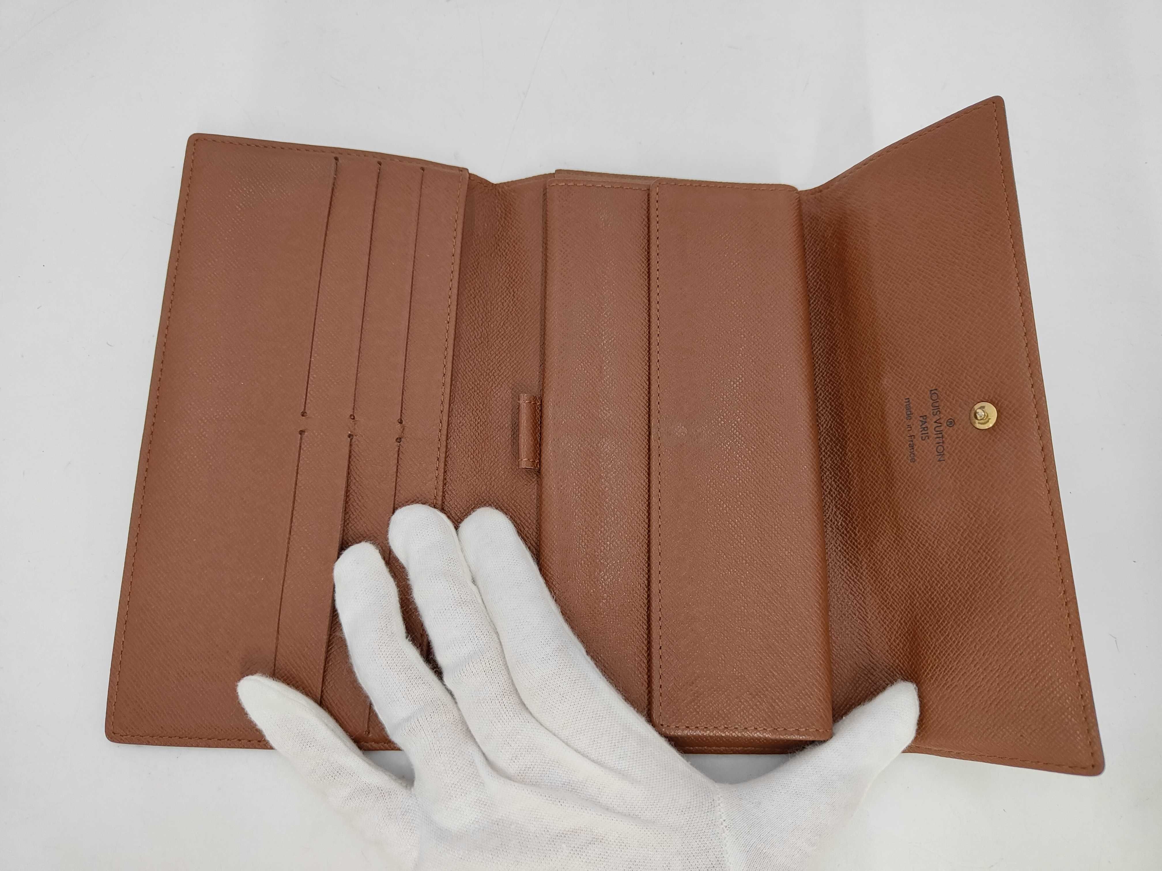 Monogram Louis Vuitton Monogram Portefeuille International TH0073 Wallet — view 7