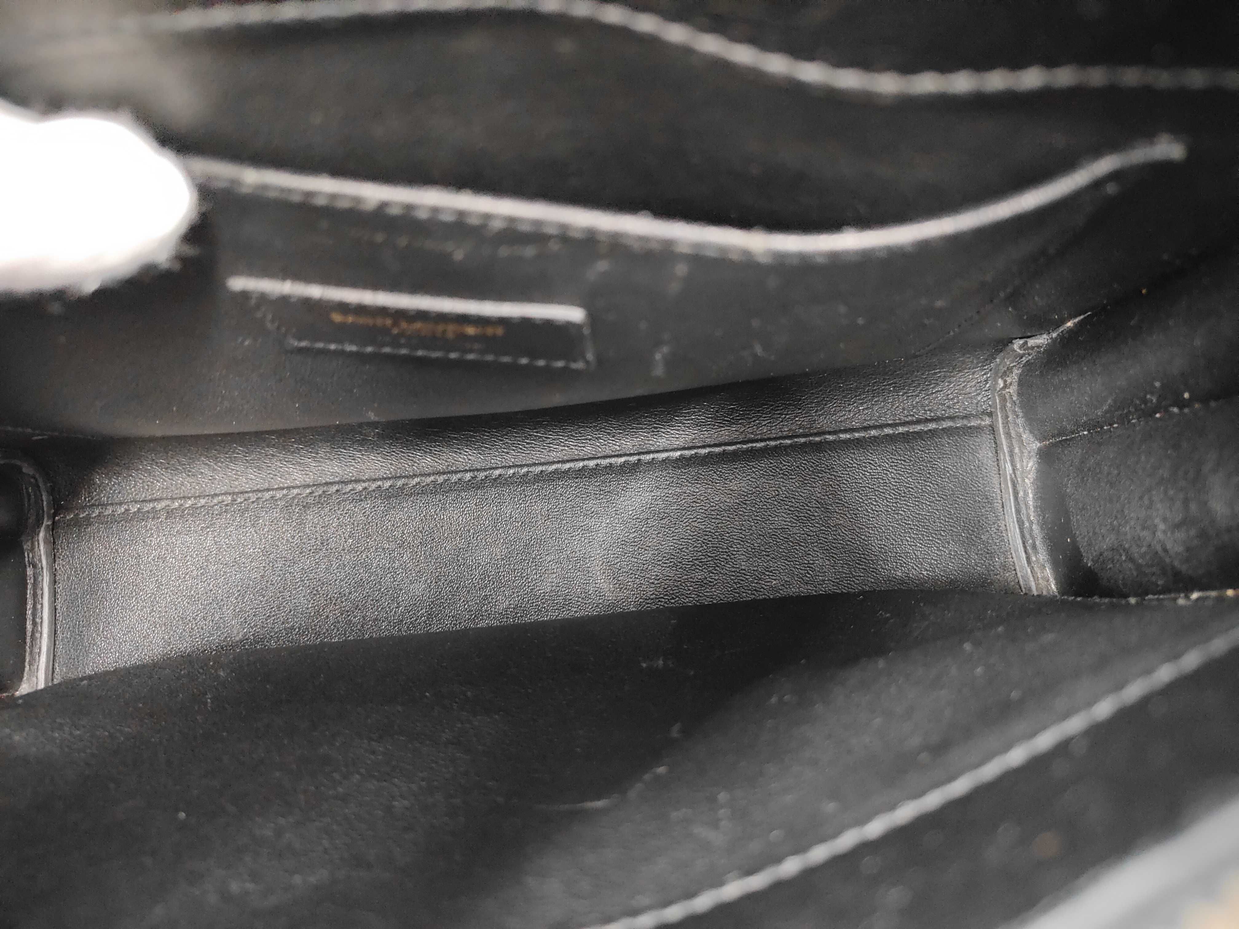 Sac de Jour 2-Way Shoulder Bag LOVE Applique Black Shoulder Bag — view 9