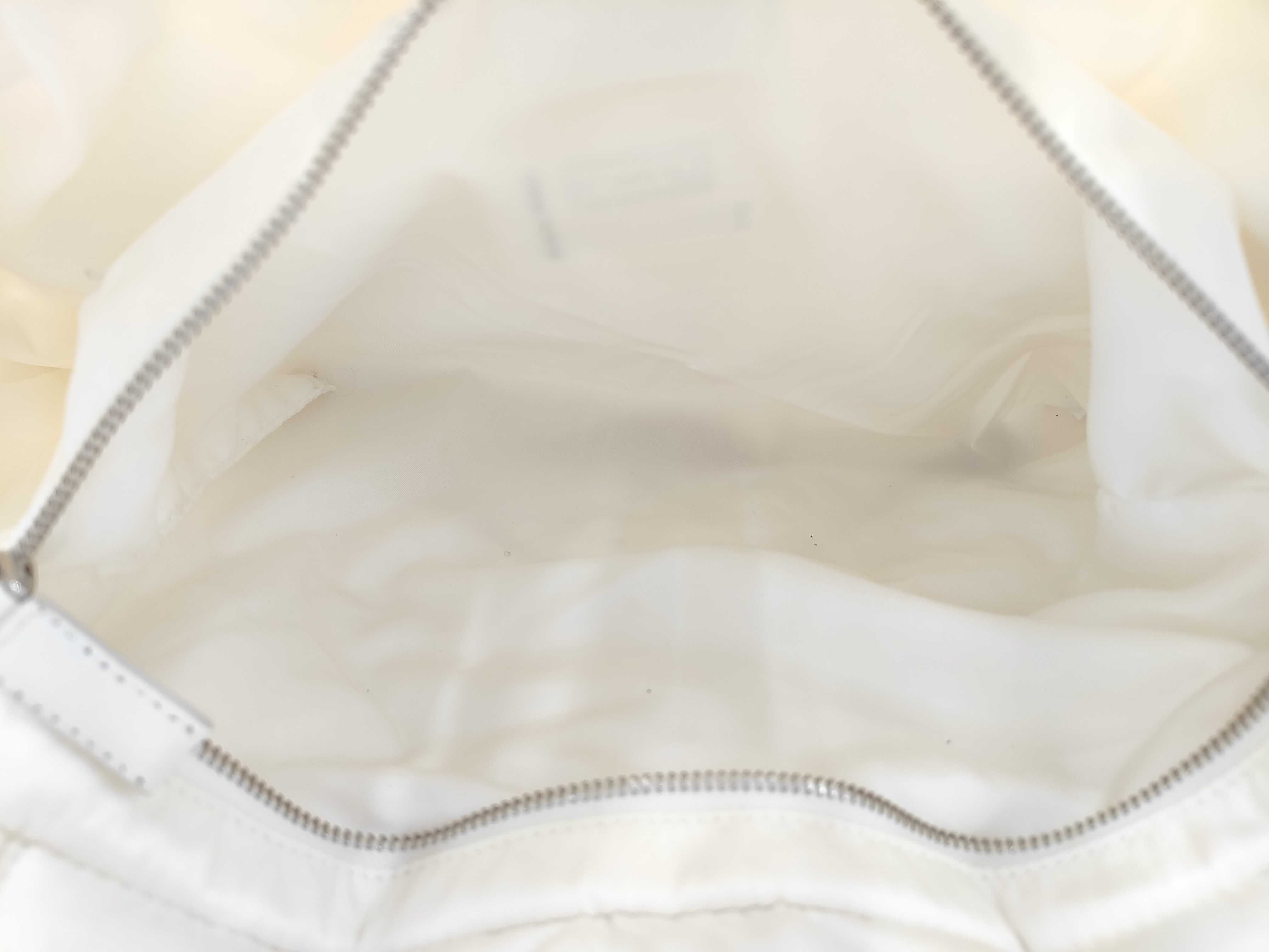 Re-Nylon Padded Tote Bag, White, 2VG082 — view 9
