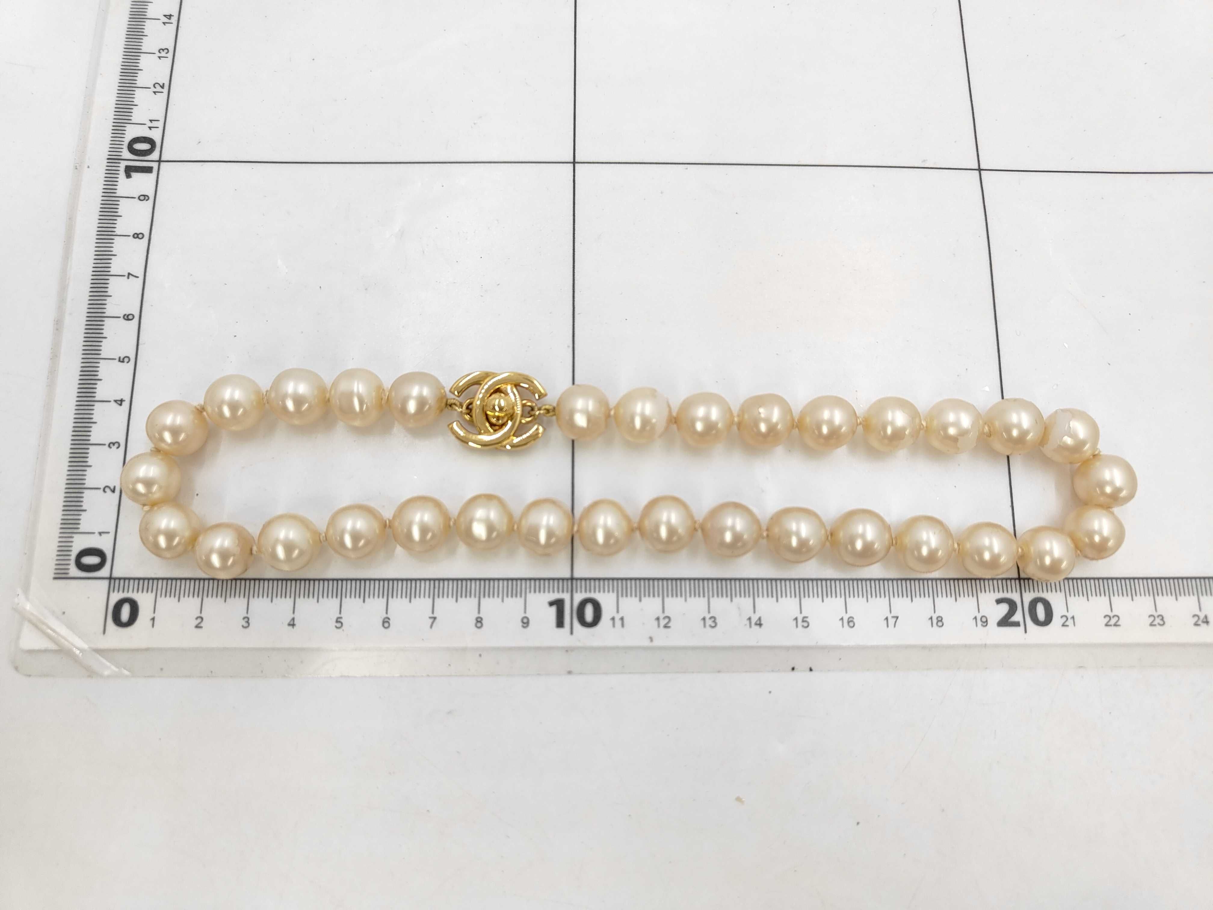 Turnlock Pearl Necklace — view 7