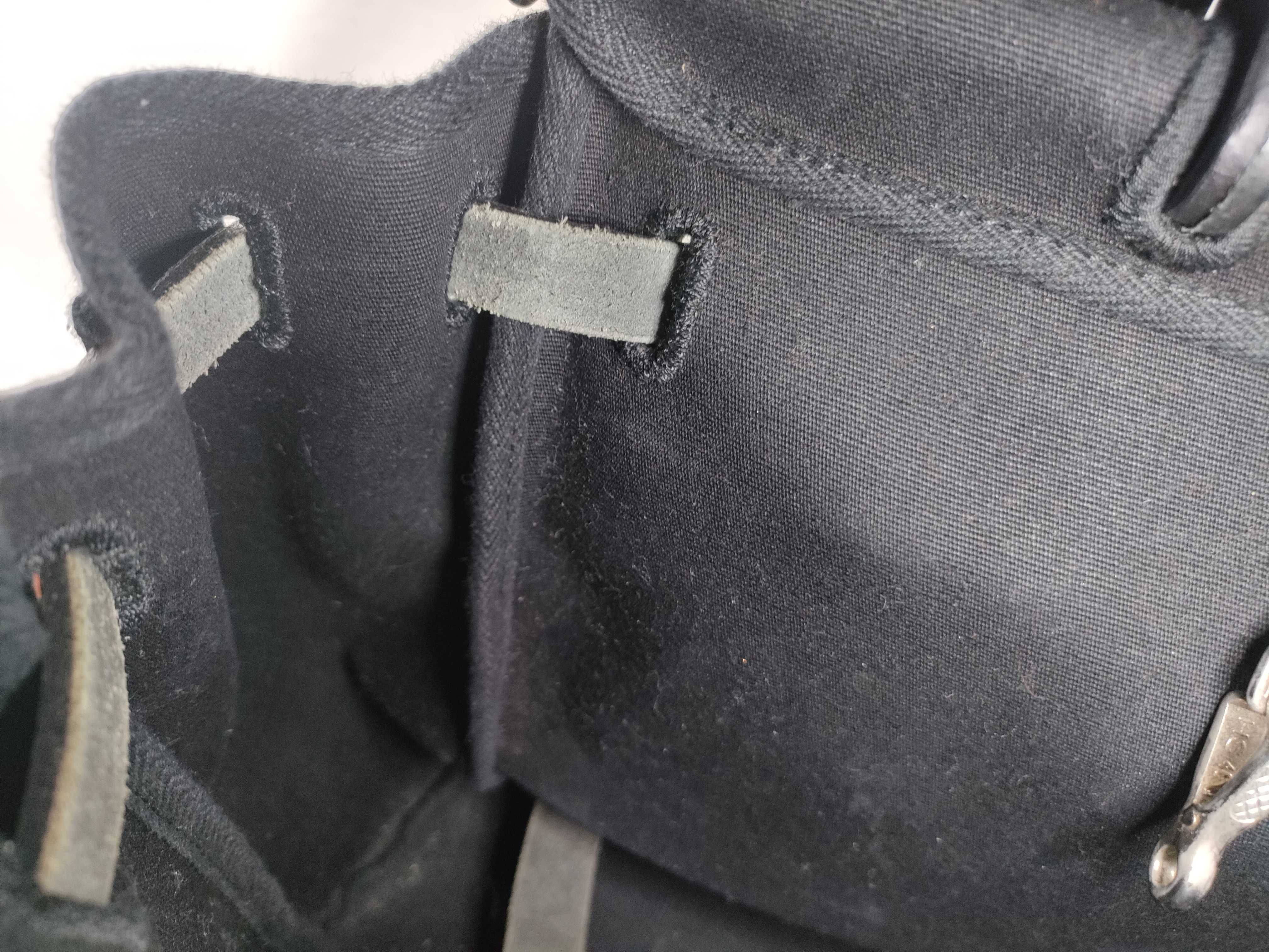 Herbag Ad PM Toile Officier x Vache Hunter Black Silver Hardware G: 2003 Tote Bag — view 11