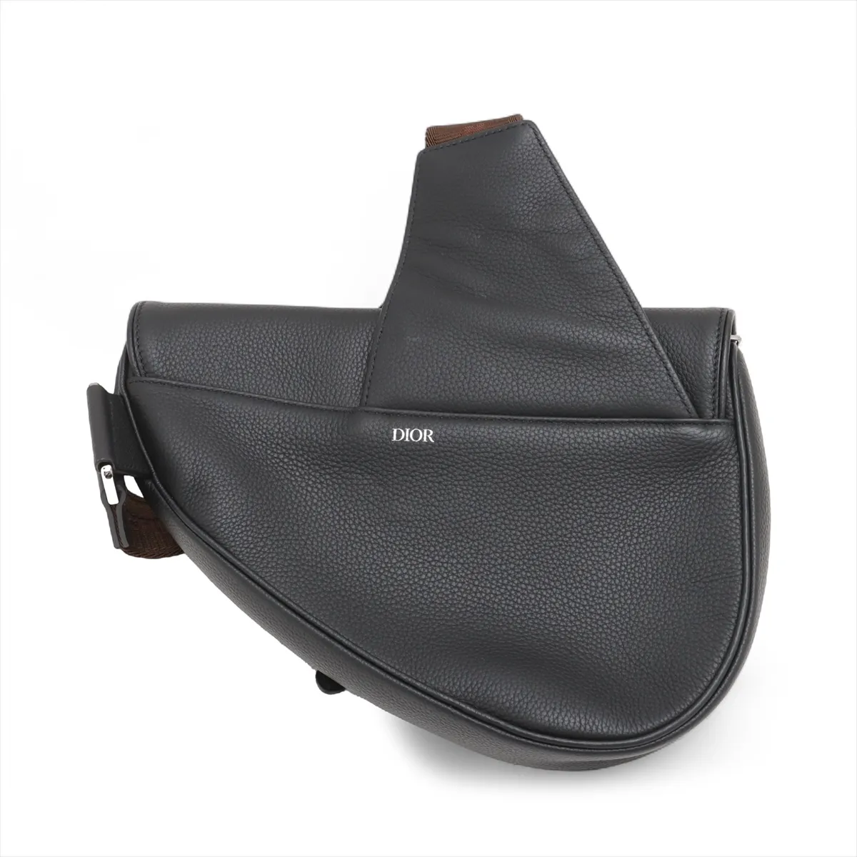 x Cactus Jack Saddle Leather Body Bag Black — view 2