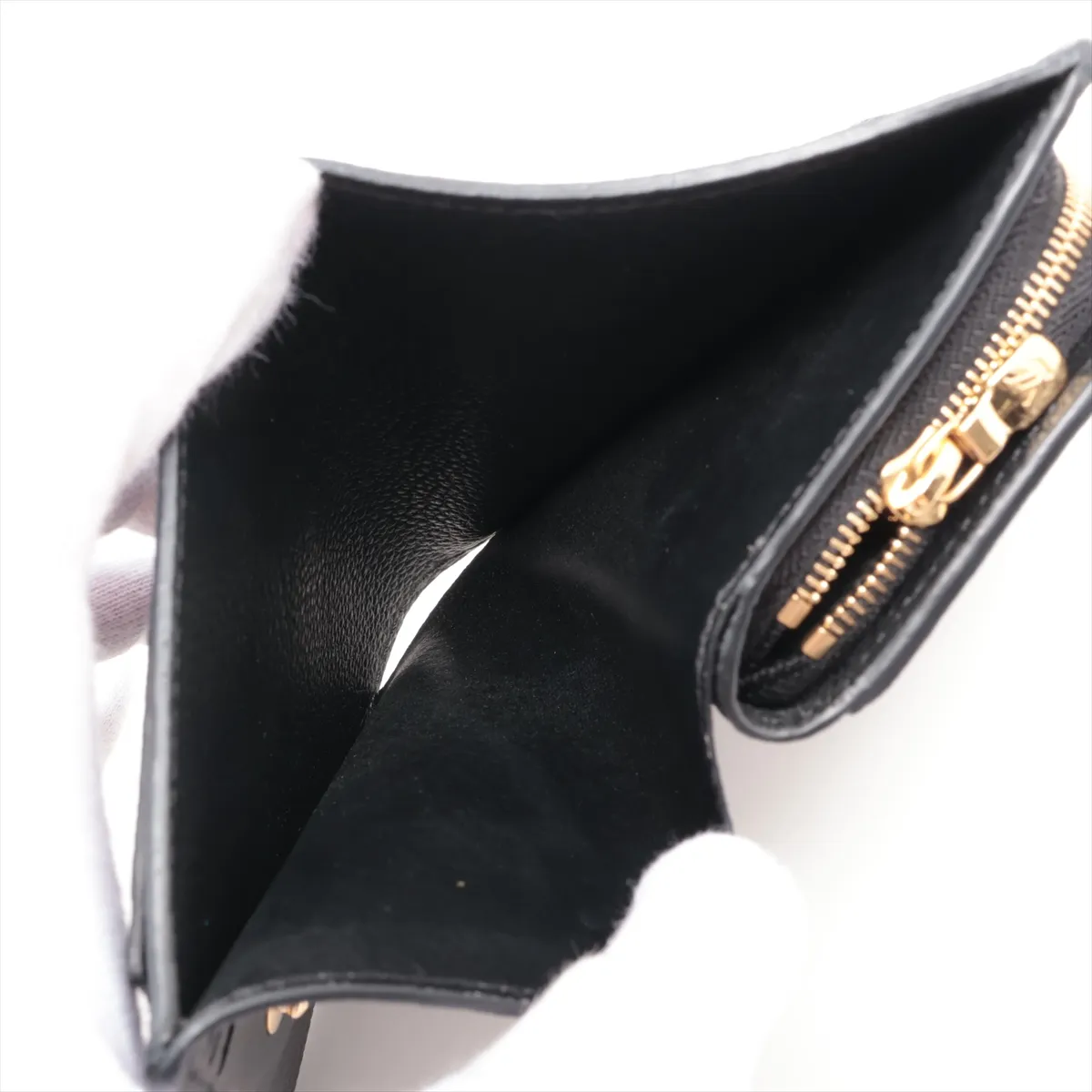Monogram Empreinte Portefeuille Claire M80151 Noir Compact Wallet (RFID detected) — view 4