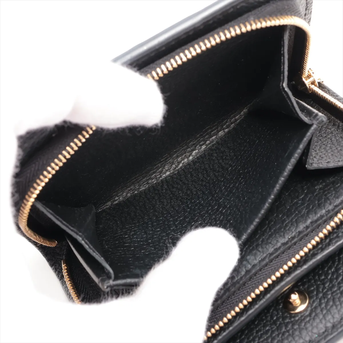 Monogram Empreinte Portefeuille Claire M80151 Noir Compact Wallet (RFID detected) — view 5
