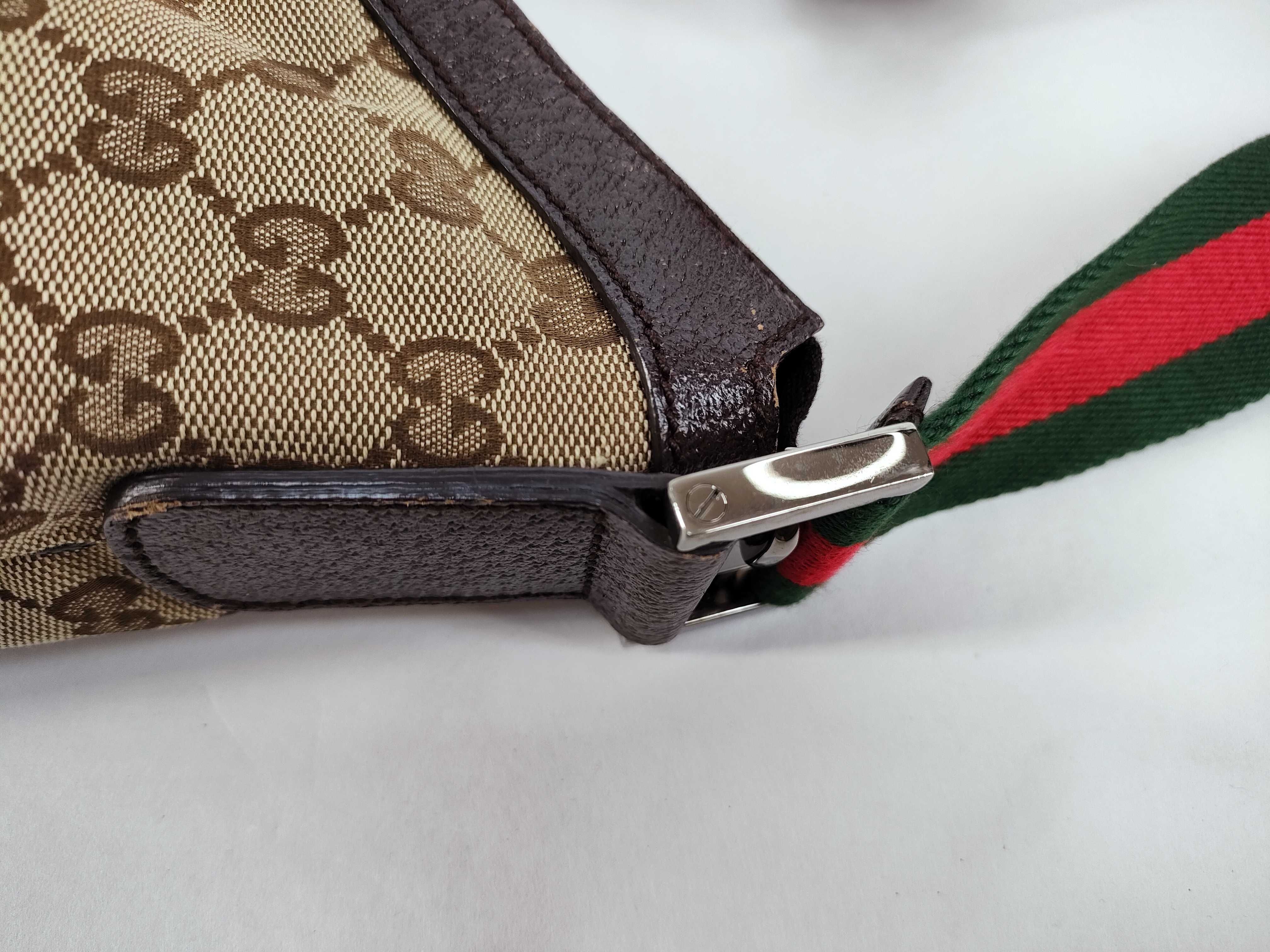 GG Supreme Gucci GG Canvas One-Shoulder Bag 189752 Beige Shoulder Bag — view 5