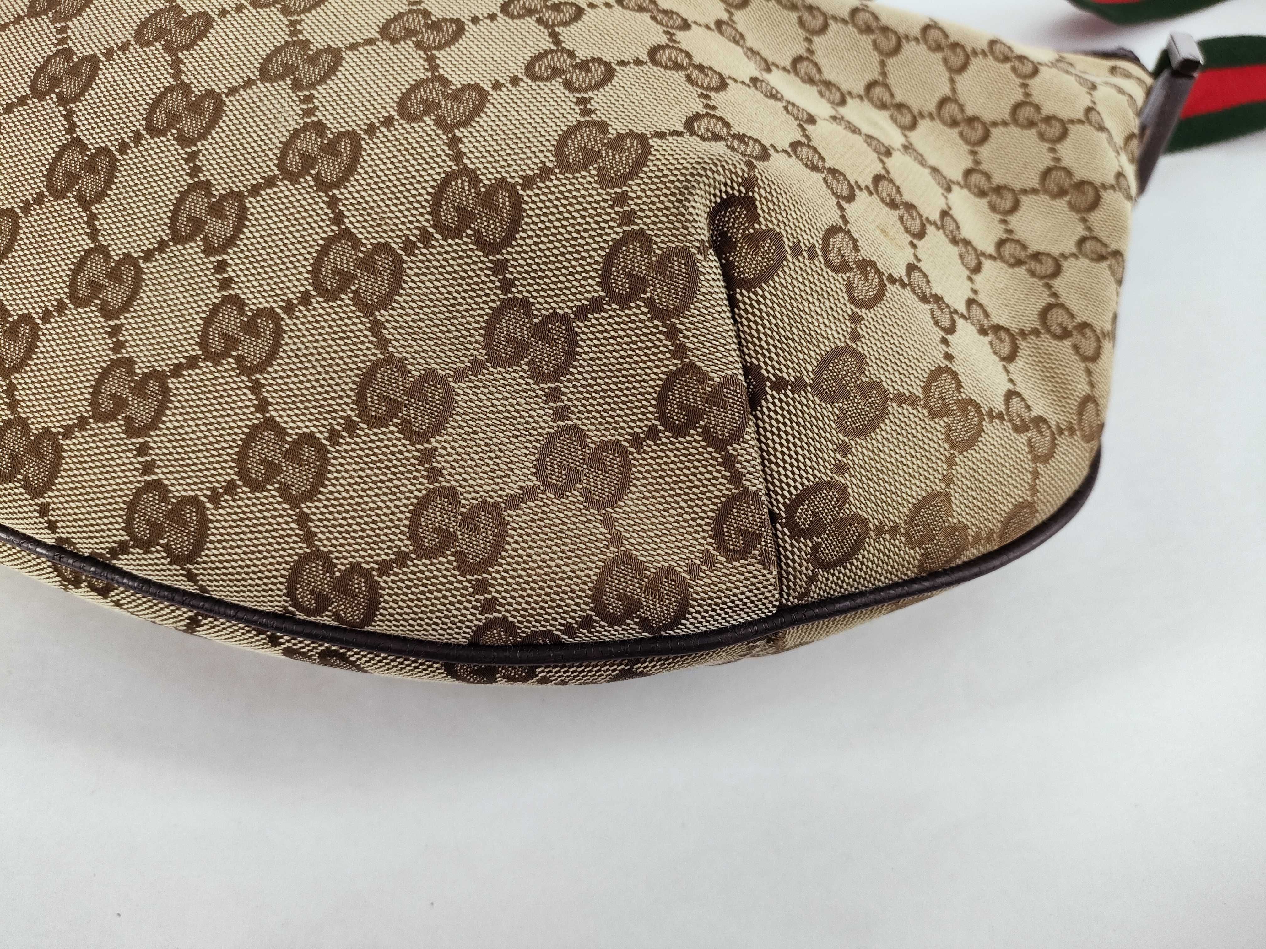 GG Supreme Gucci GG Canvas One-Shoulder Bag 189752 Beige Shoulder Bag — view 6