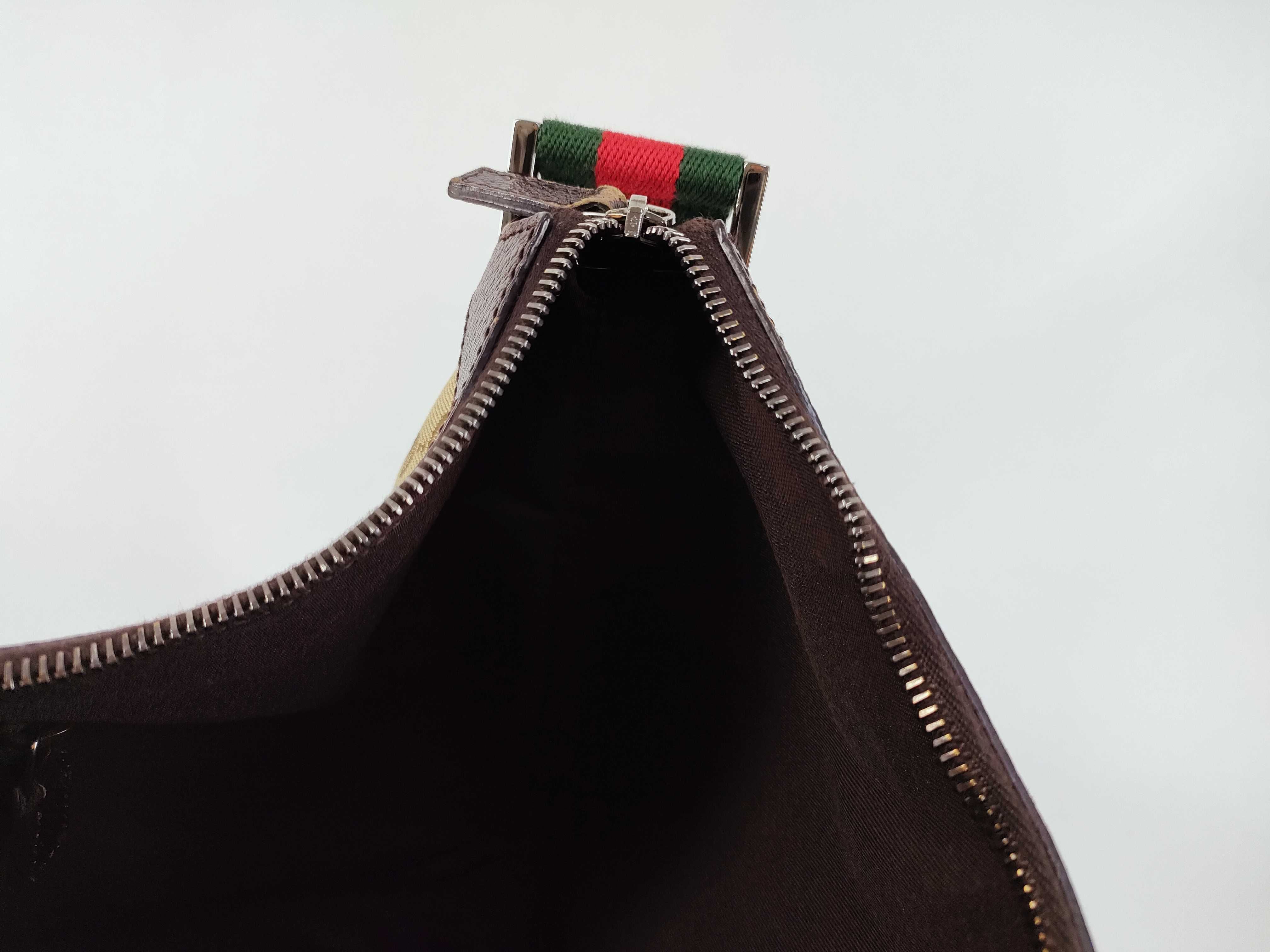 GG Supreme Gucci GG Canvas One-Shoulder Bag 189752 Beige Shoulder Bag — view 9