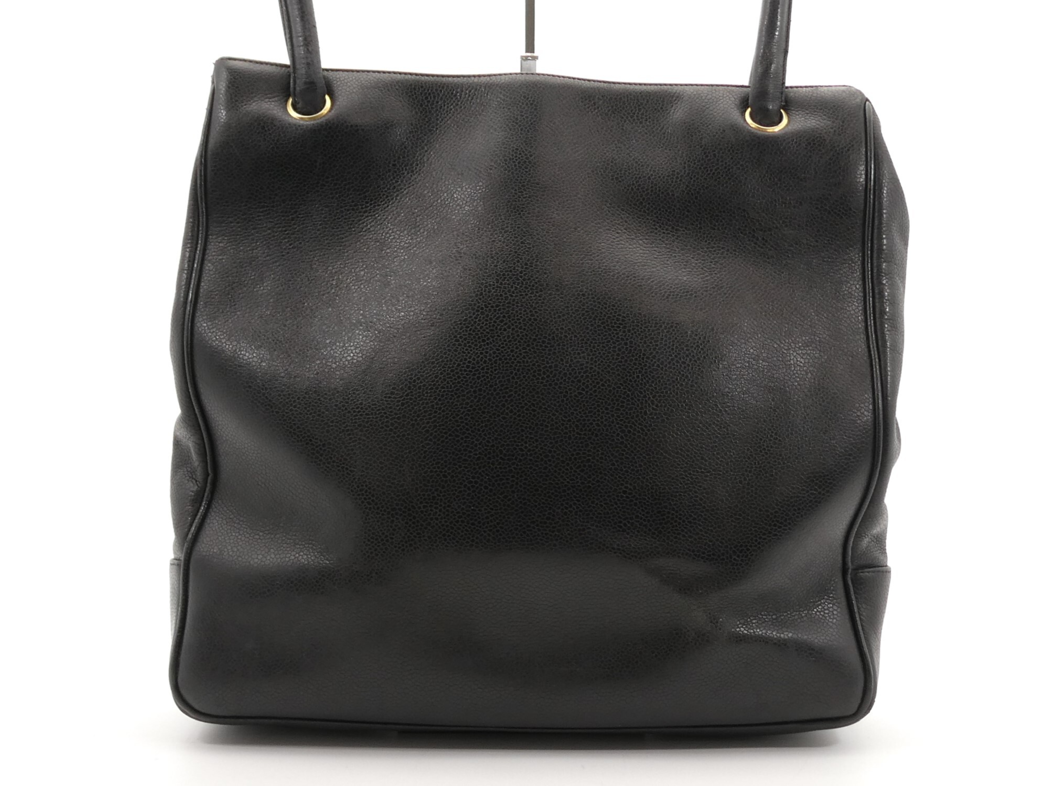 Caviar Skin Coco Mark Shoulder Bag — view 2
