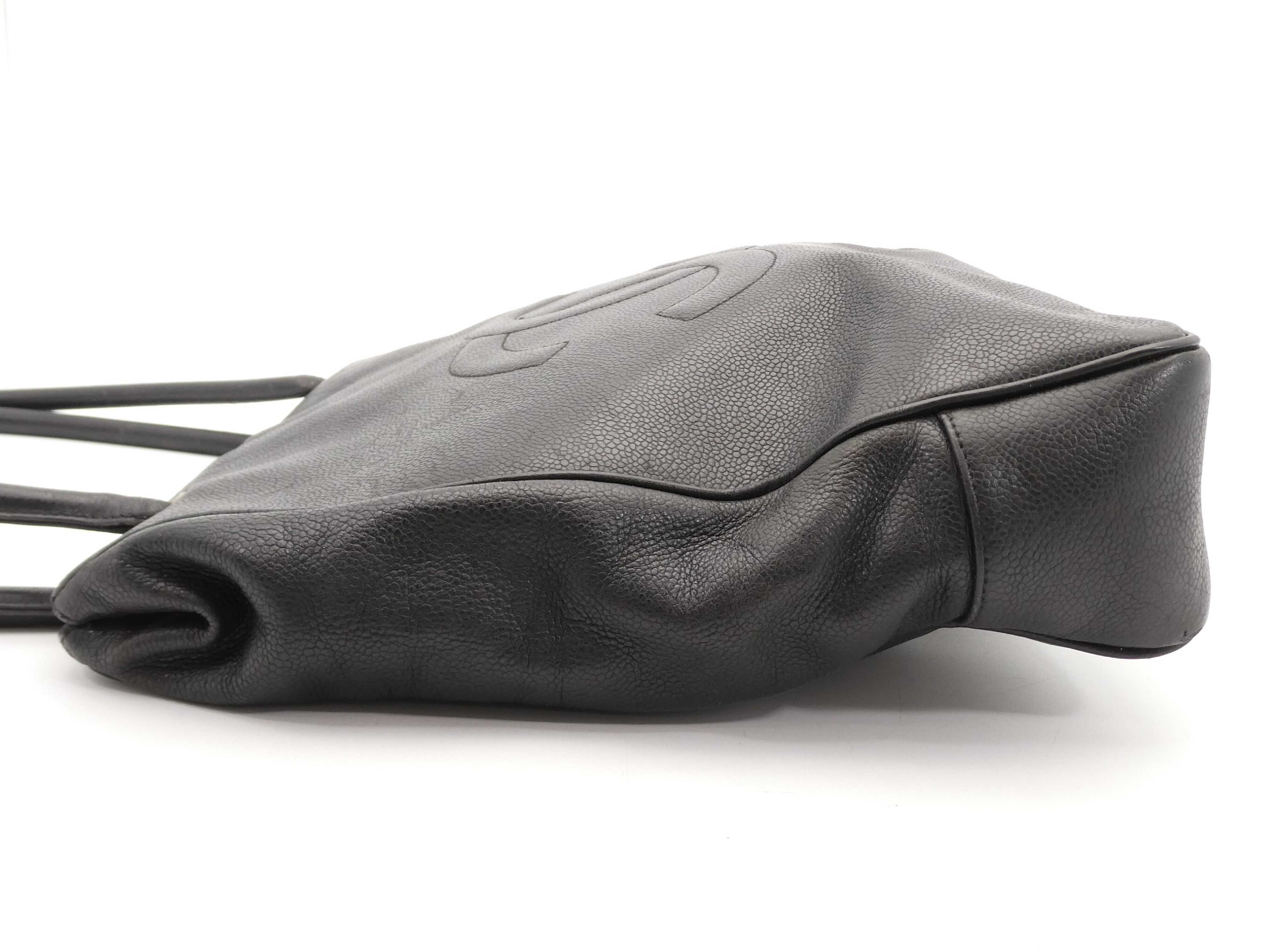 Caviar Skin Coco Mark Shoulder Bag — view 3
