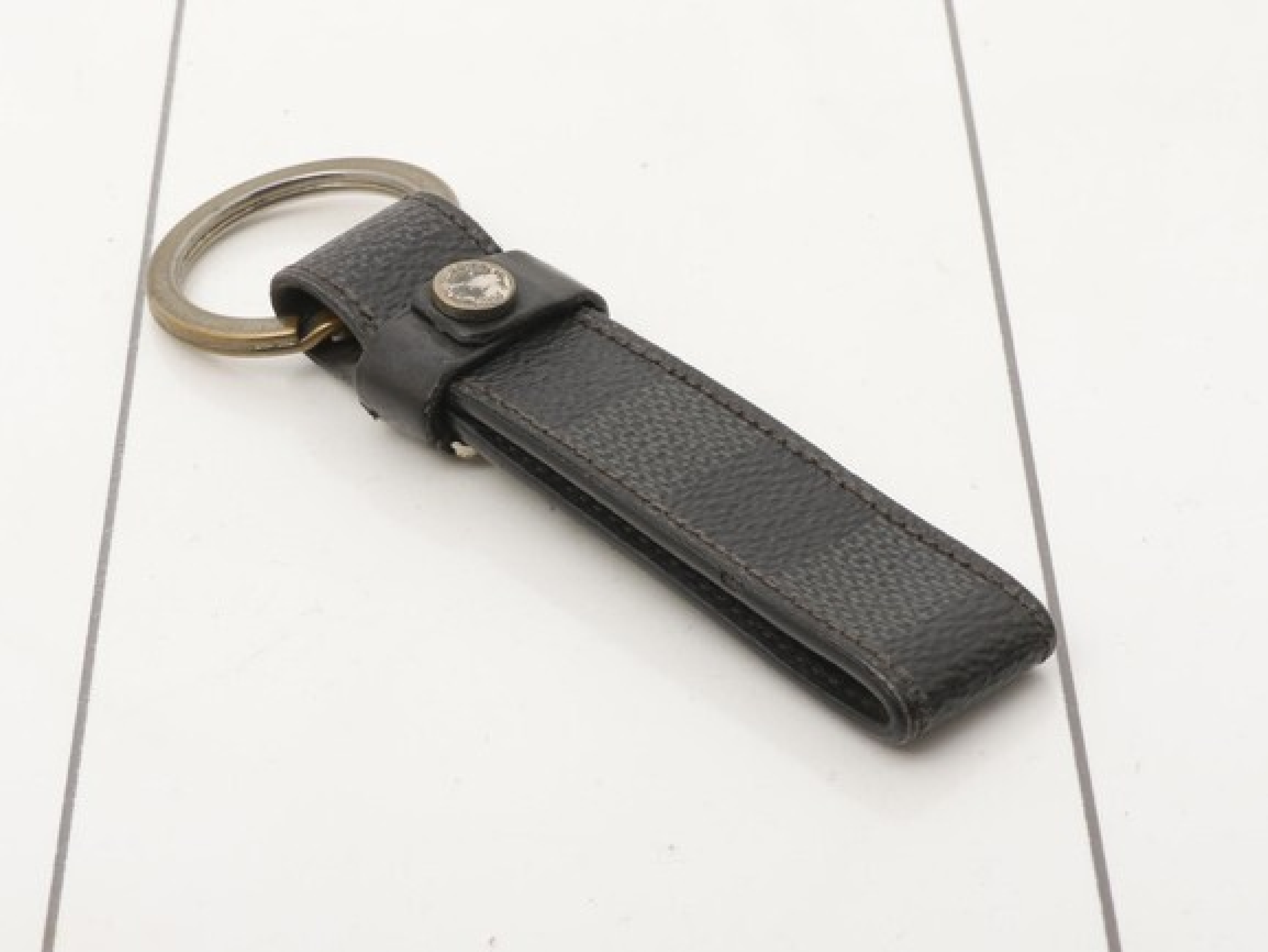 LV Dragonne Keychain Key Case — view 2