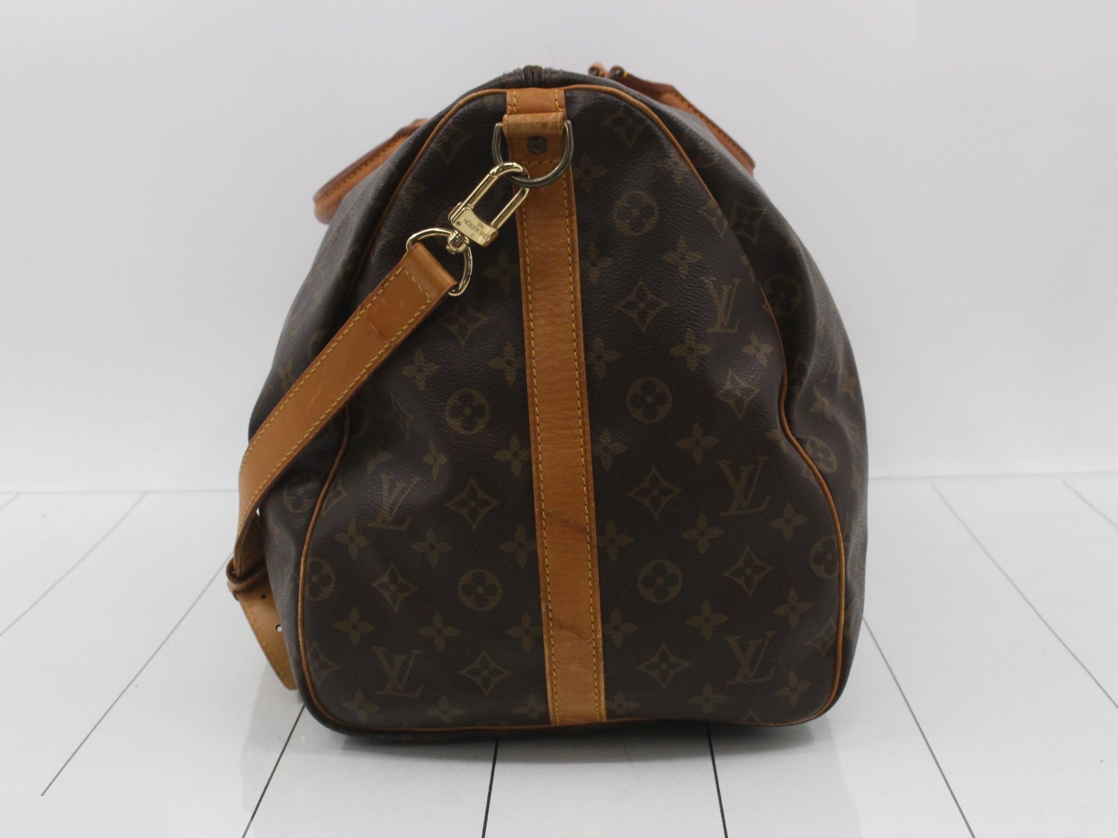 Keepall Bandoulière 55 with shoulder strap — view 3