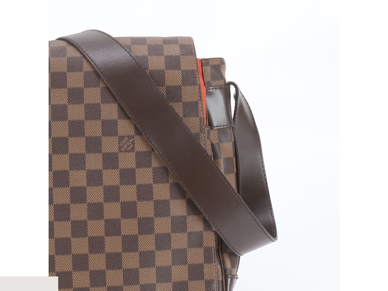 Damier Bastille N45258 Leather Shoulder Bag (Crossbody) — view 2