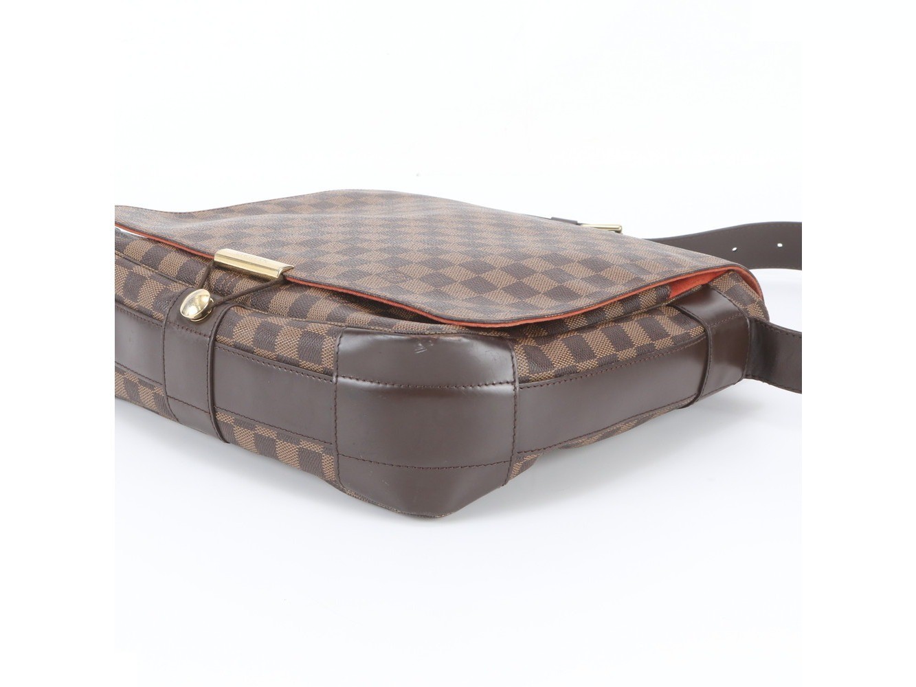 Damier Bastille N45258 Leather Shoulder Bag (Crossbody) — view 4