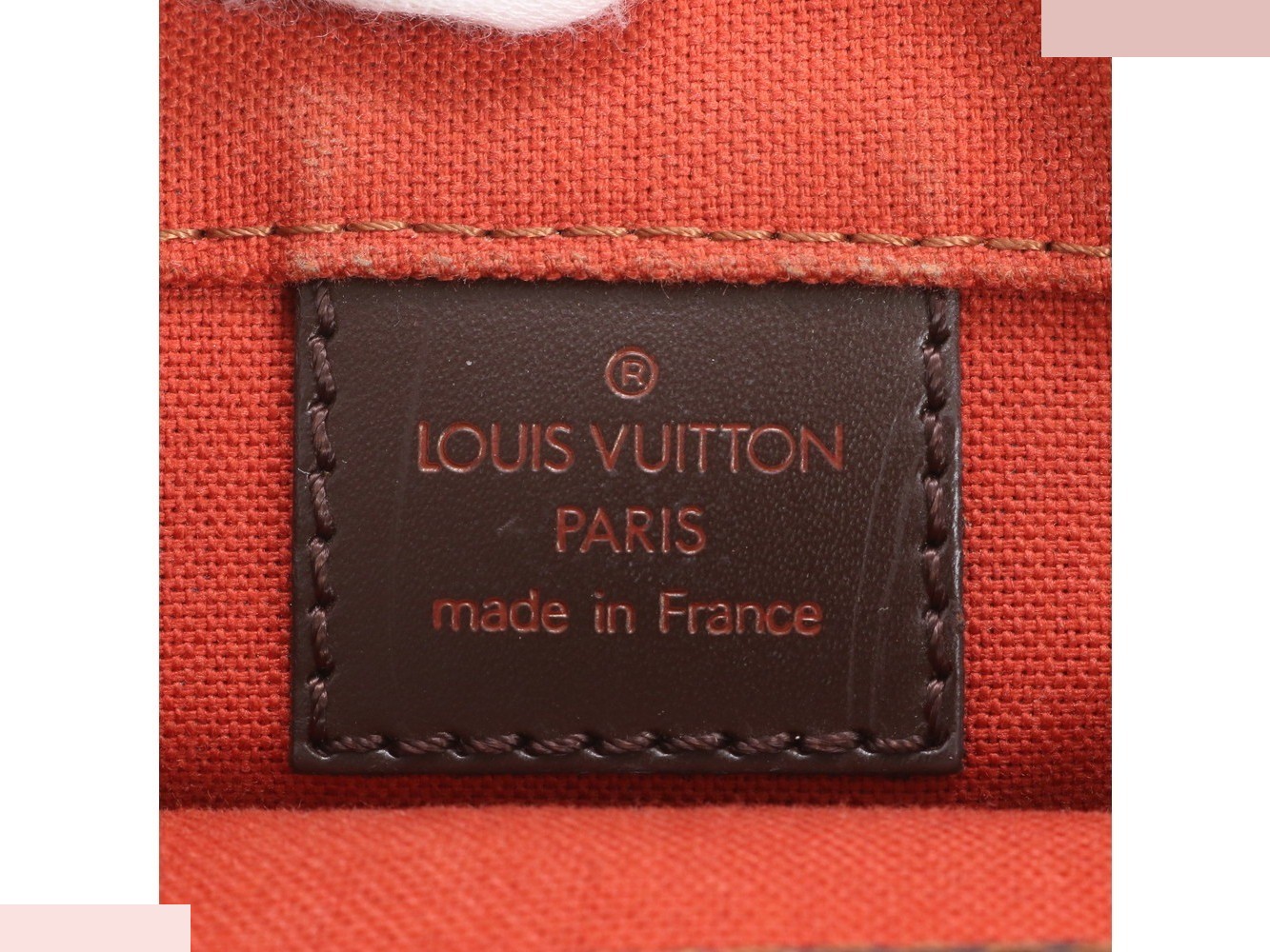 Damier Bastille N45258 Leather Shoulder Bag (Crossbody) — view 8